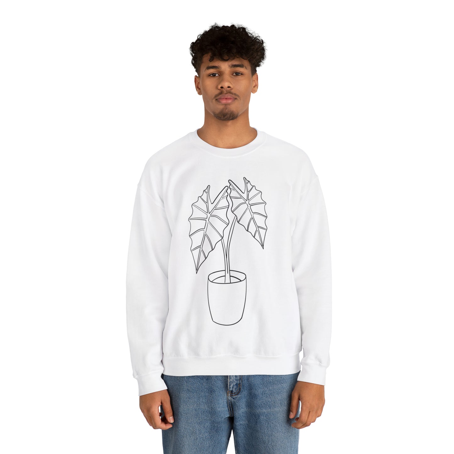Alocasia Unisex Crewneck Sweatshirt
