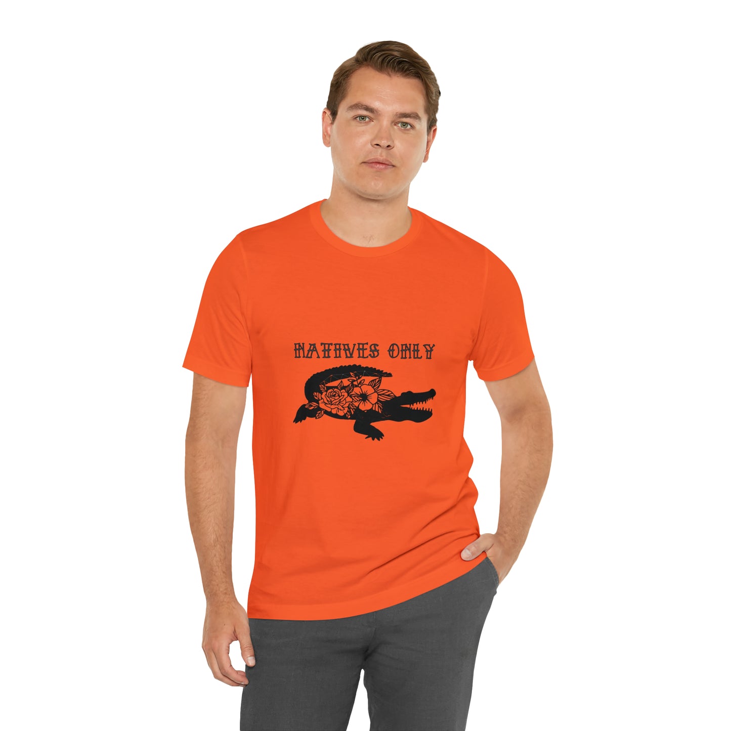 Natives Only Alligator Unisex Jersey Tee