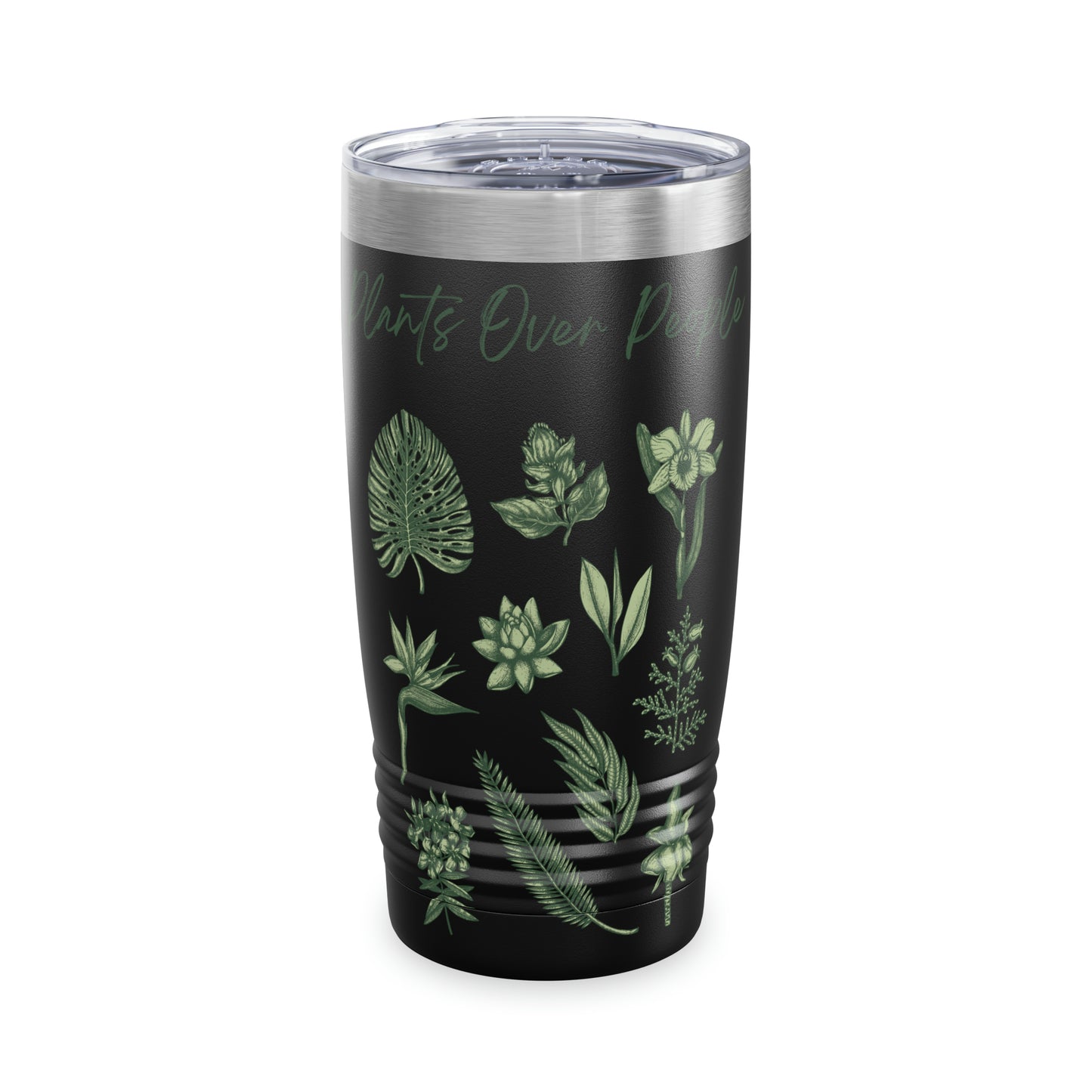 Plants Over People Ringneck Tumbler, 20oz