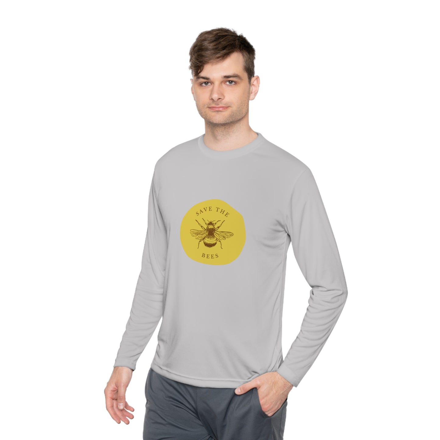 Save The Bees Unisex Lightweight Long Sleeve