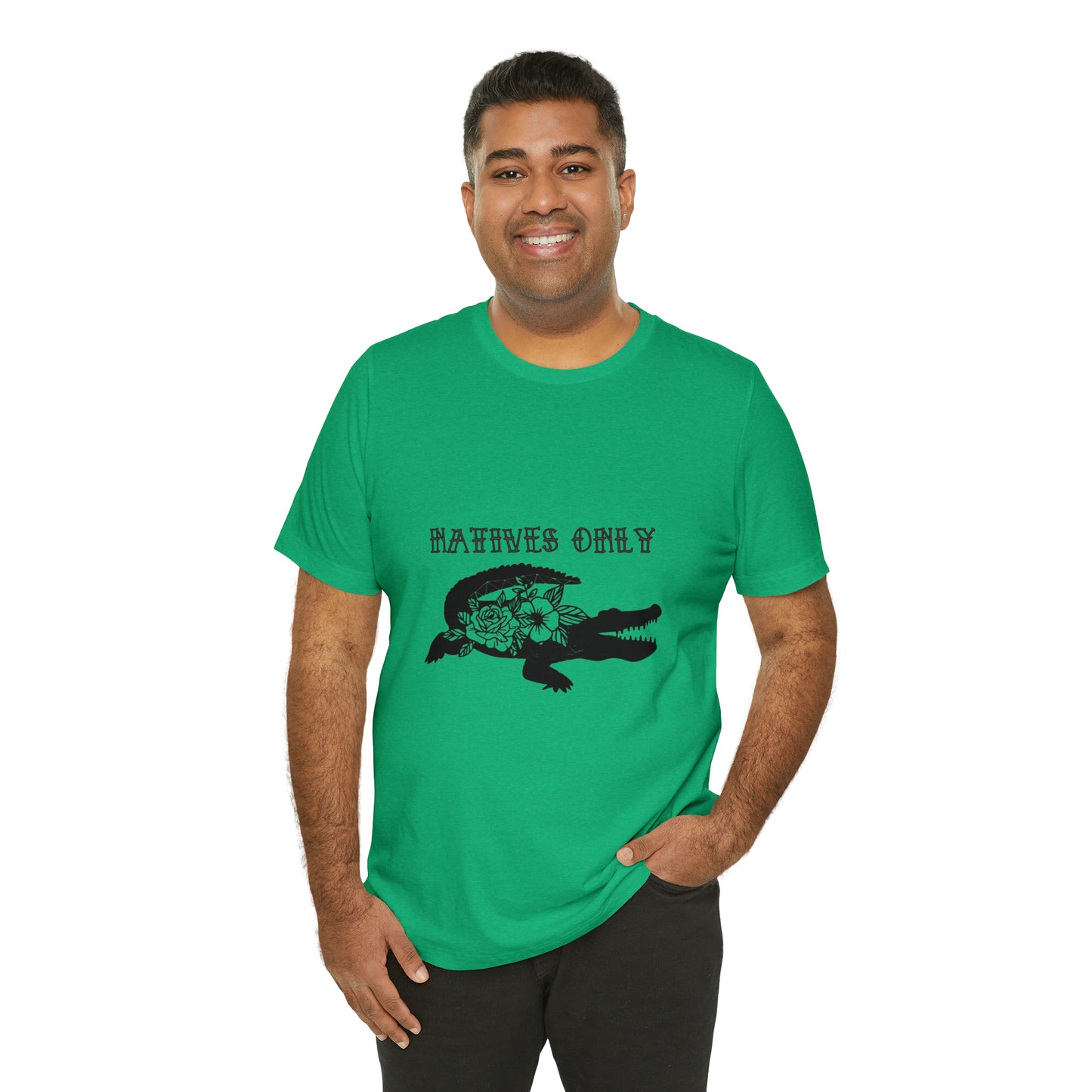 Natives Only Alligator Unisex Jersey Tee