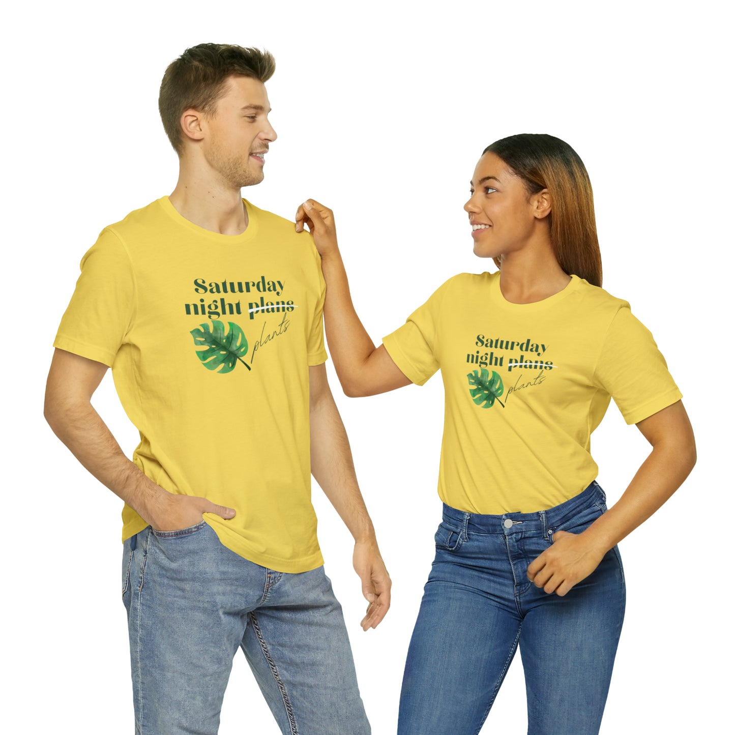 Saturday Night Plants Unisex Jersey Short Sleeve