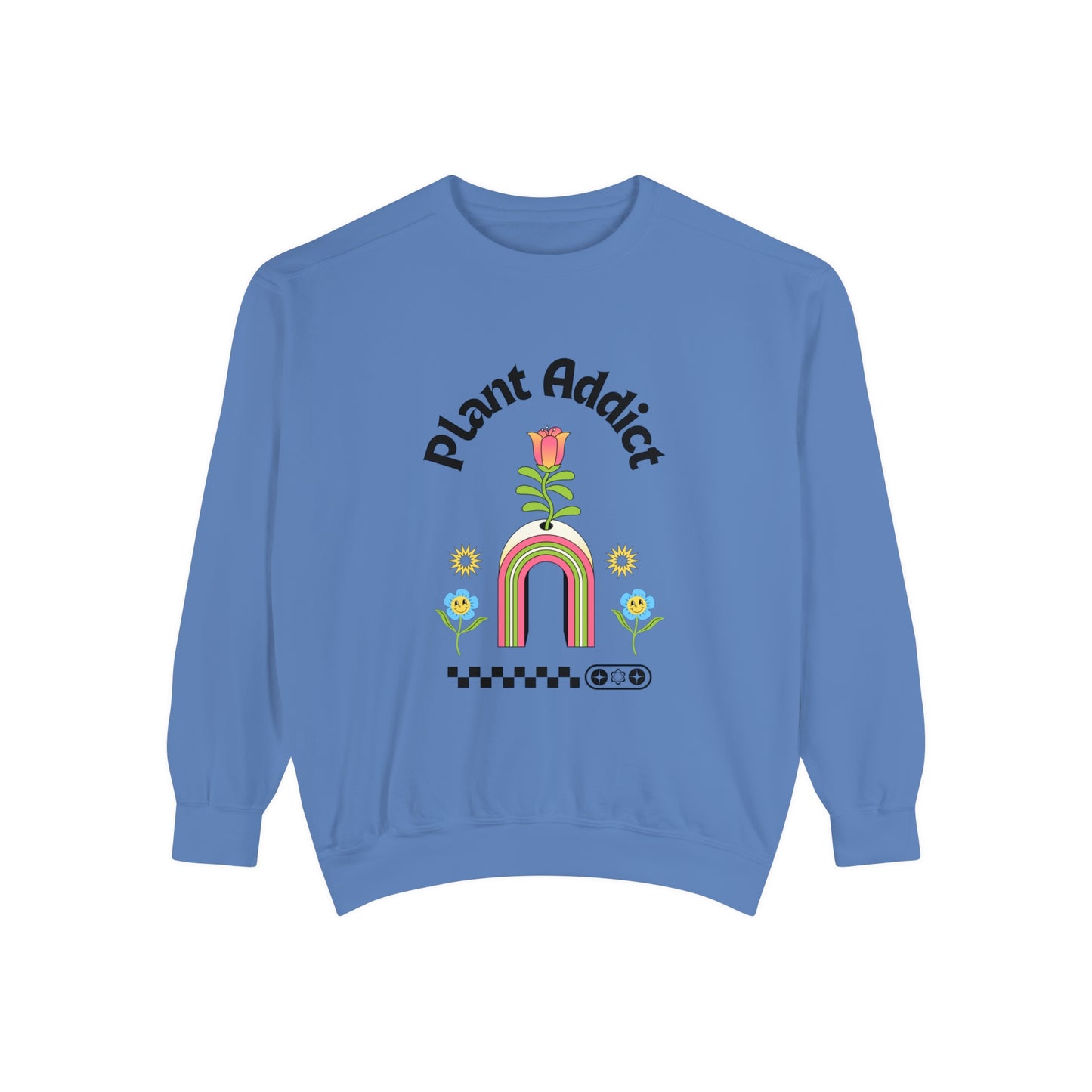 Plant Addict Unisex Garment-Dyed Sweatshirt
