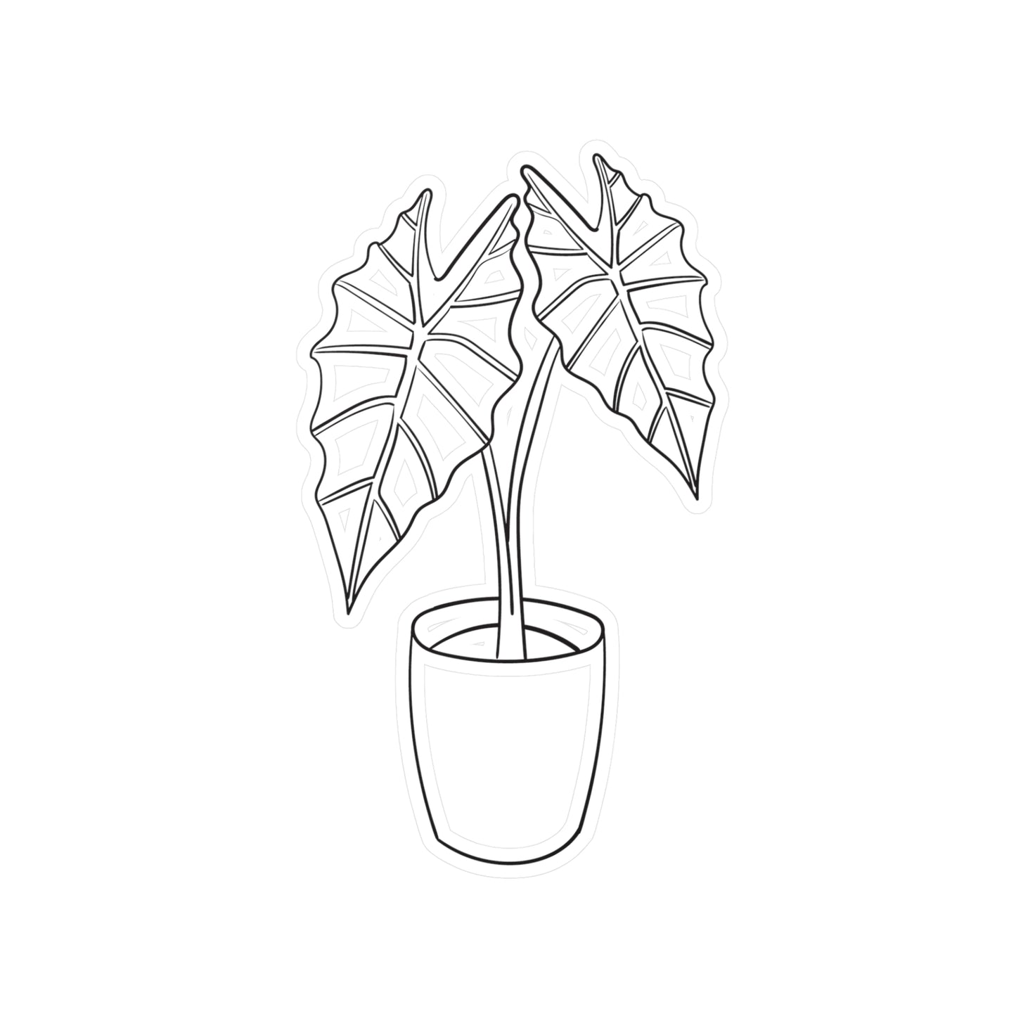 Alocasia Vinyl Decals