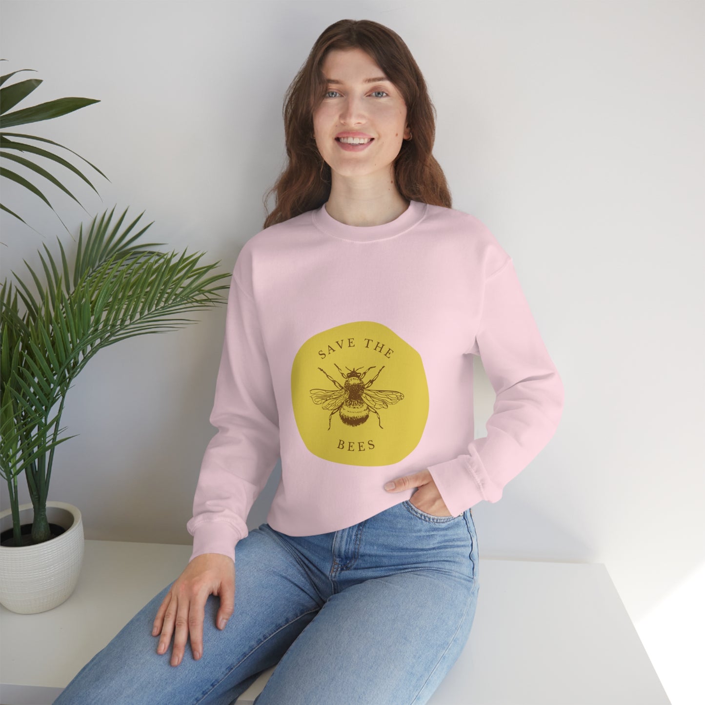 Save The Bees Unisex Crewneck