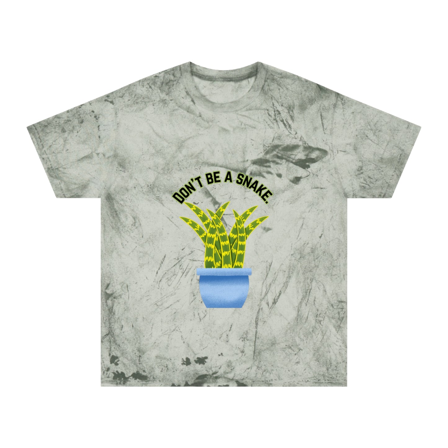 Don't Be A Snake Unisex Color Blast T-Shirt