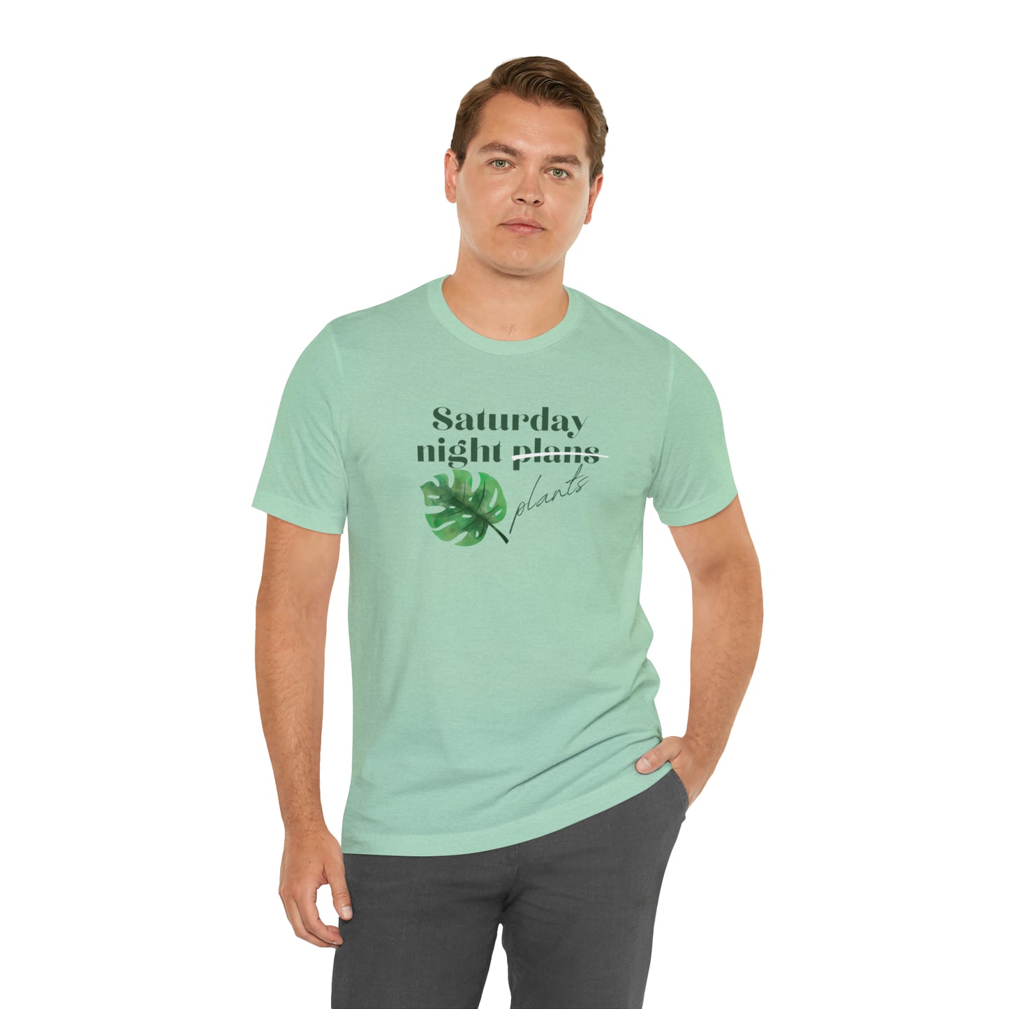 Saturday Night Plants Unisex Jersey Short Sleeve