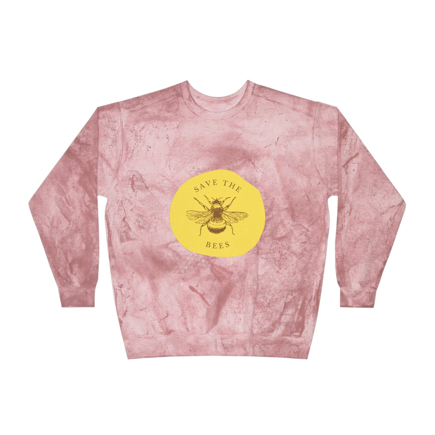 Save The Bees Unisex Color Blast Crewneck