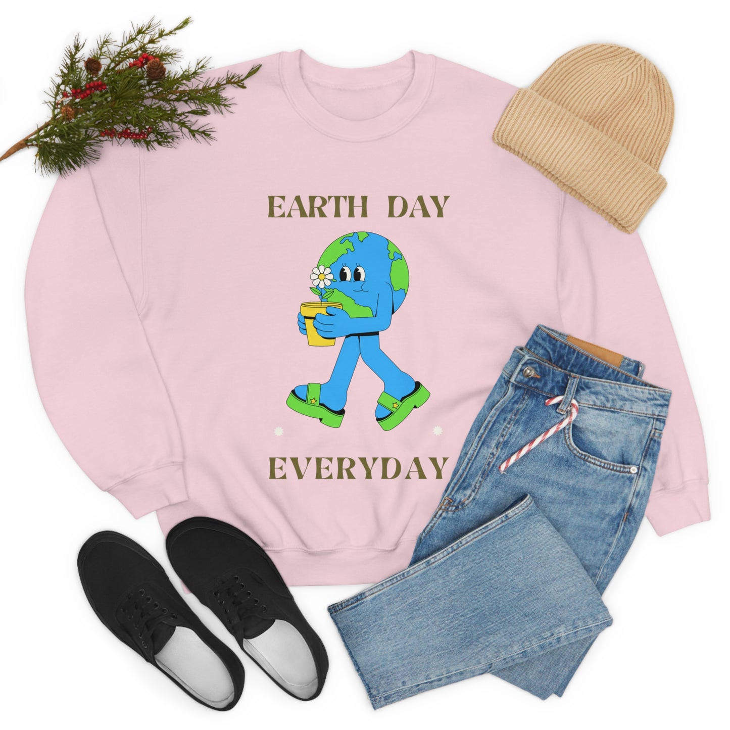 Earth Day Everyday Unisex Crewneck