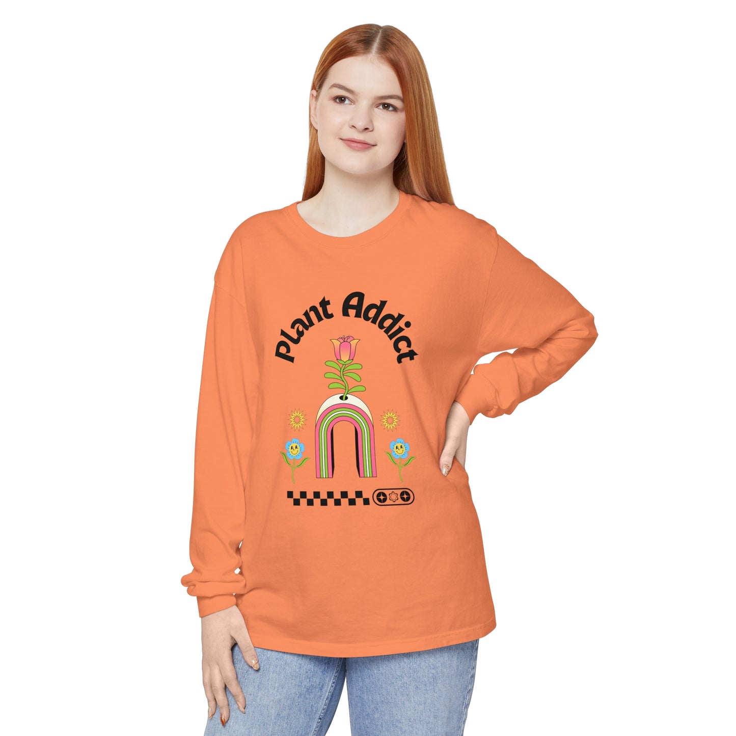 Plant Addict Garment-dyed Long Sleeve