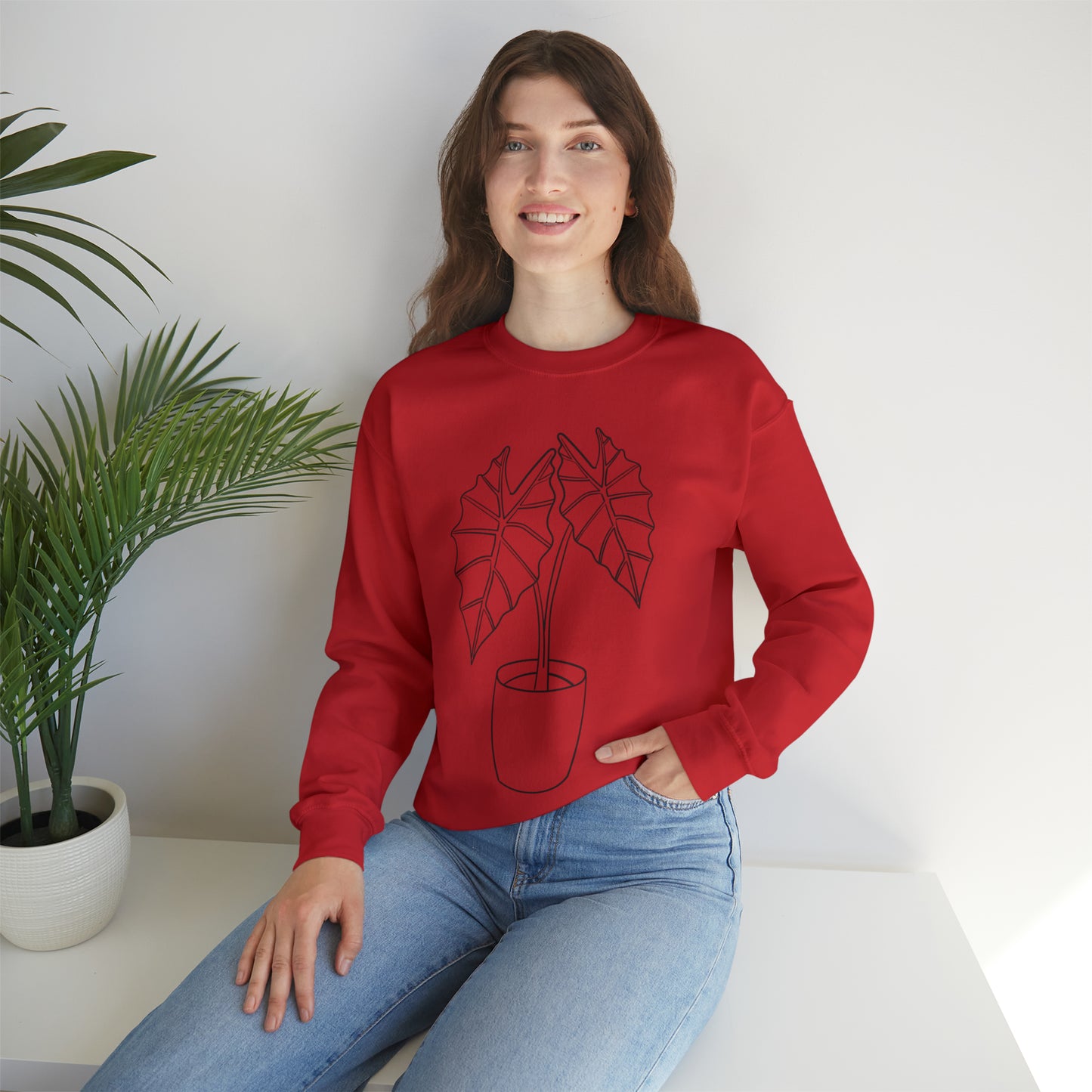 Alocasia Unisex Crewneck Sweatshirt