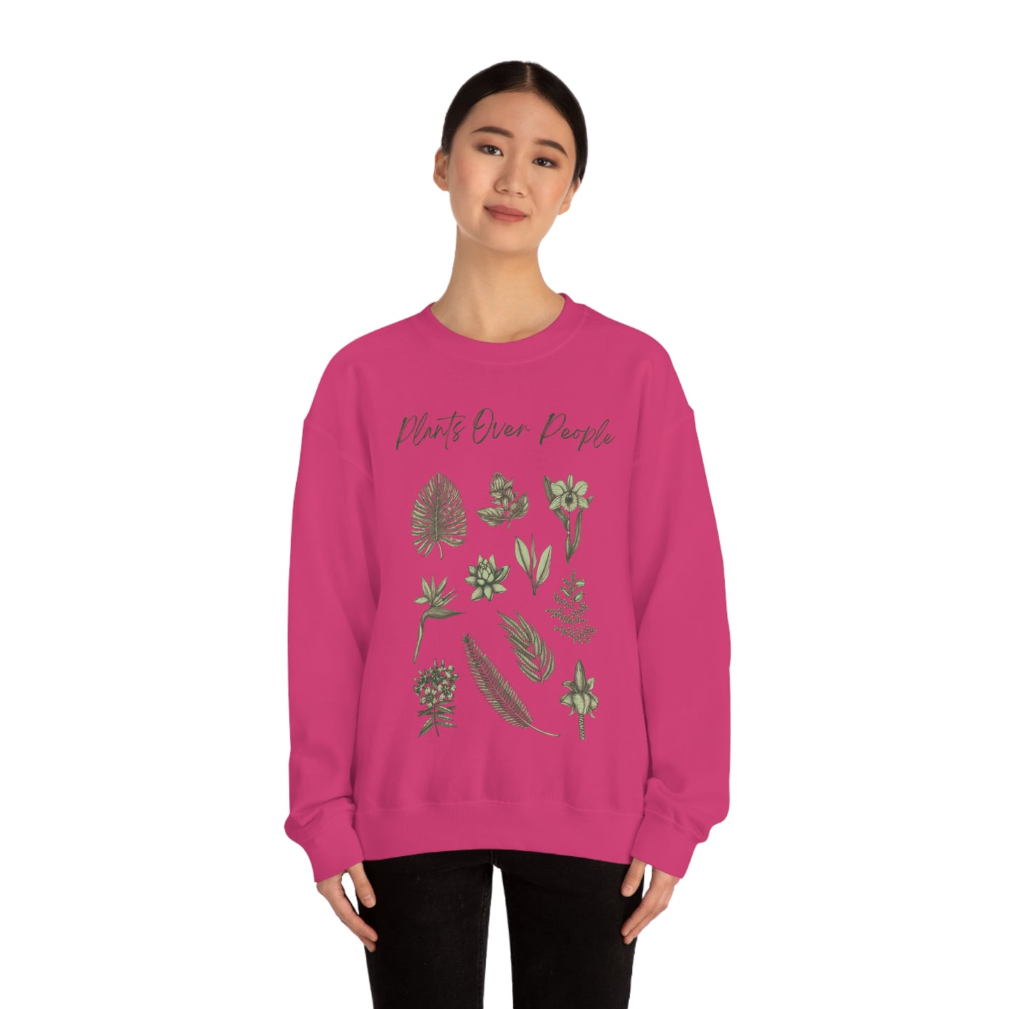 Plants Over People Unisex Crewneck