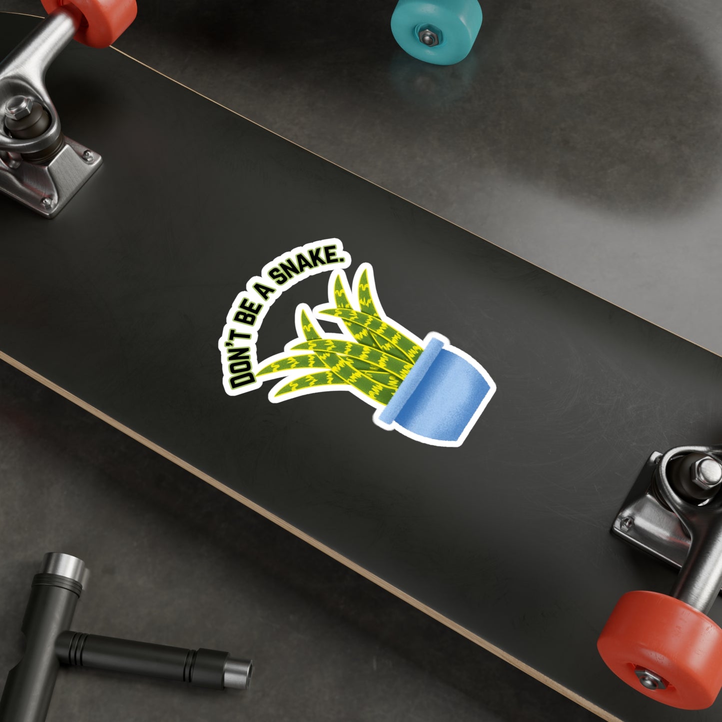 Don't Be A Snake Vinyl Decals