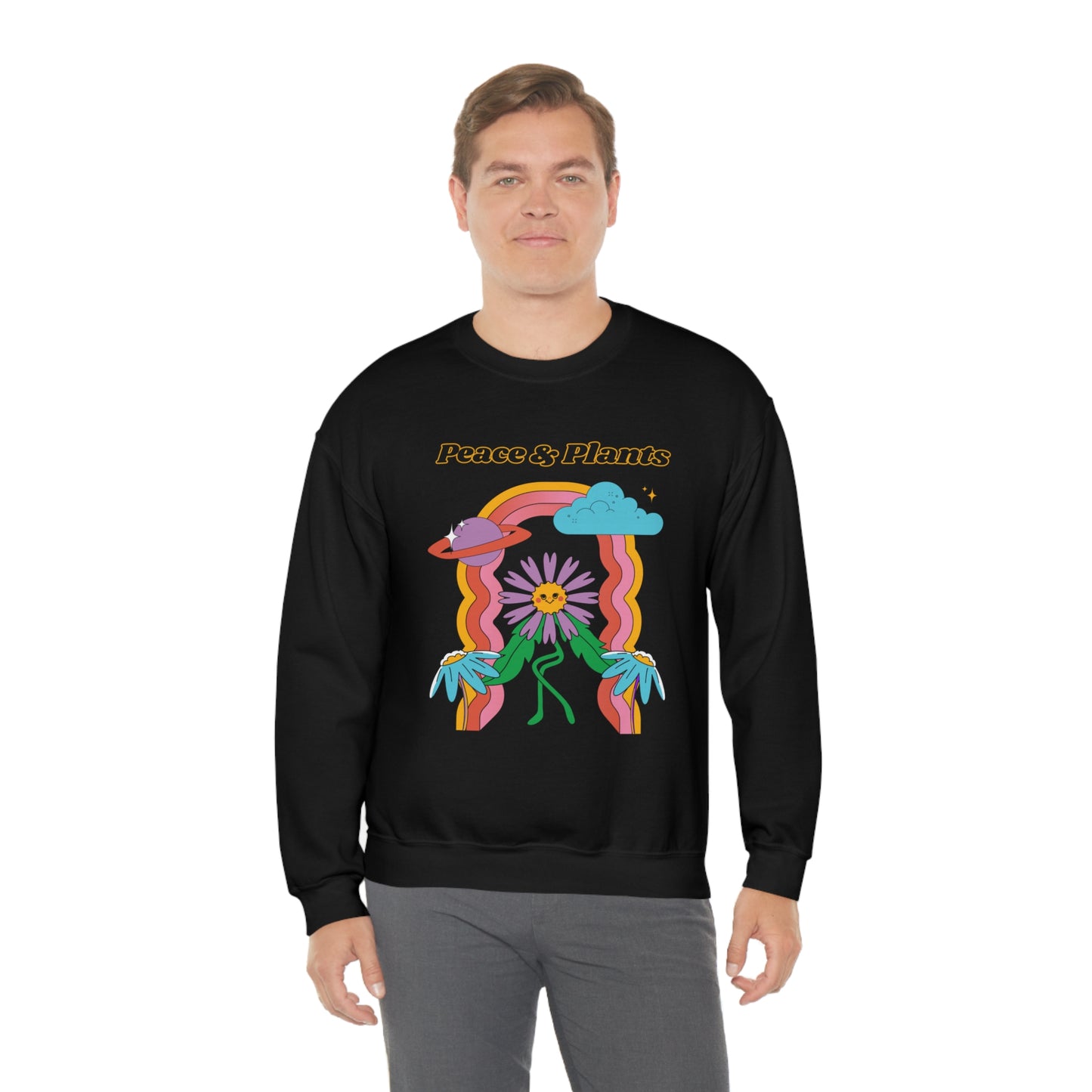 Peace & Plants Unisex Crewneck