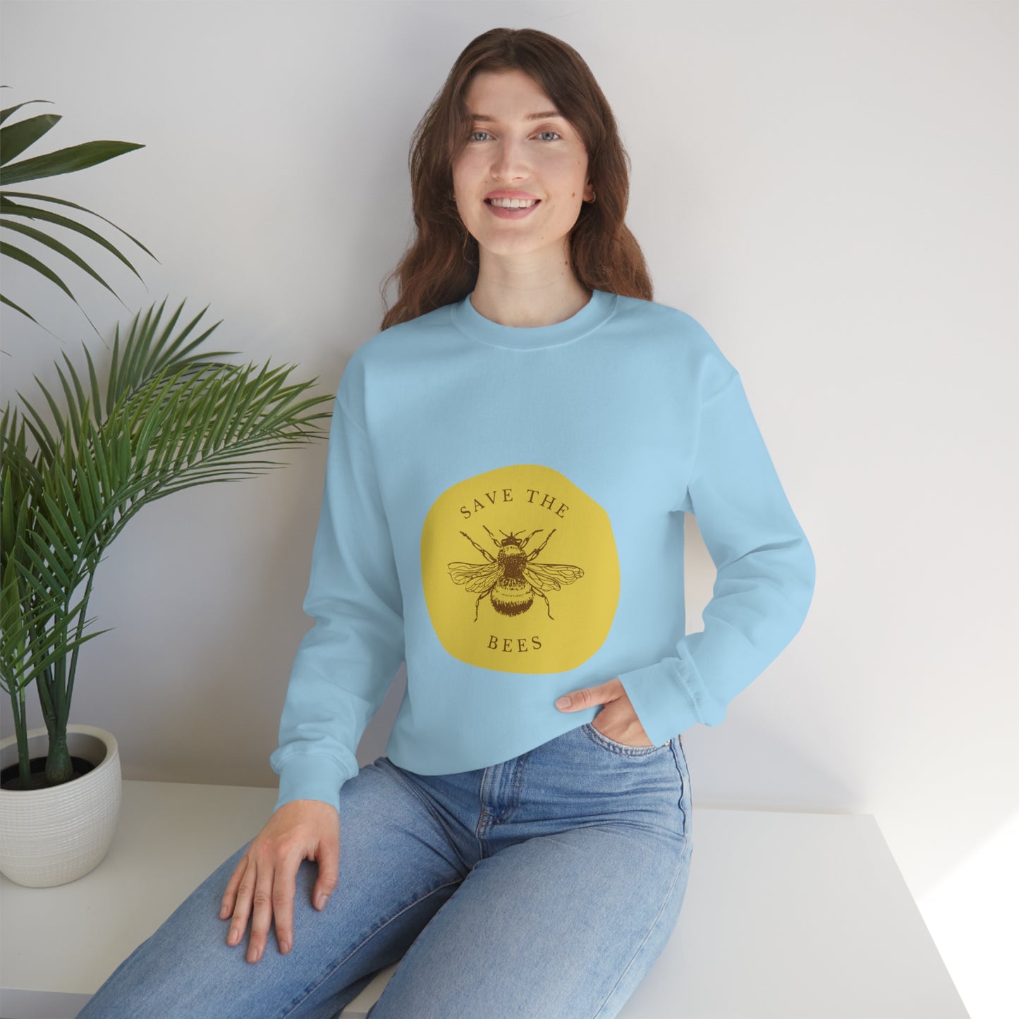 Save The Bees Unisex Crewneck