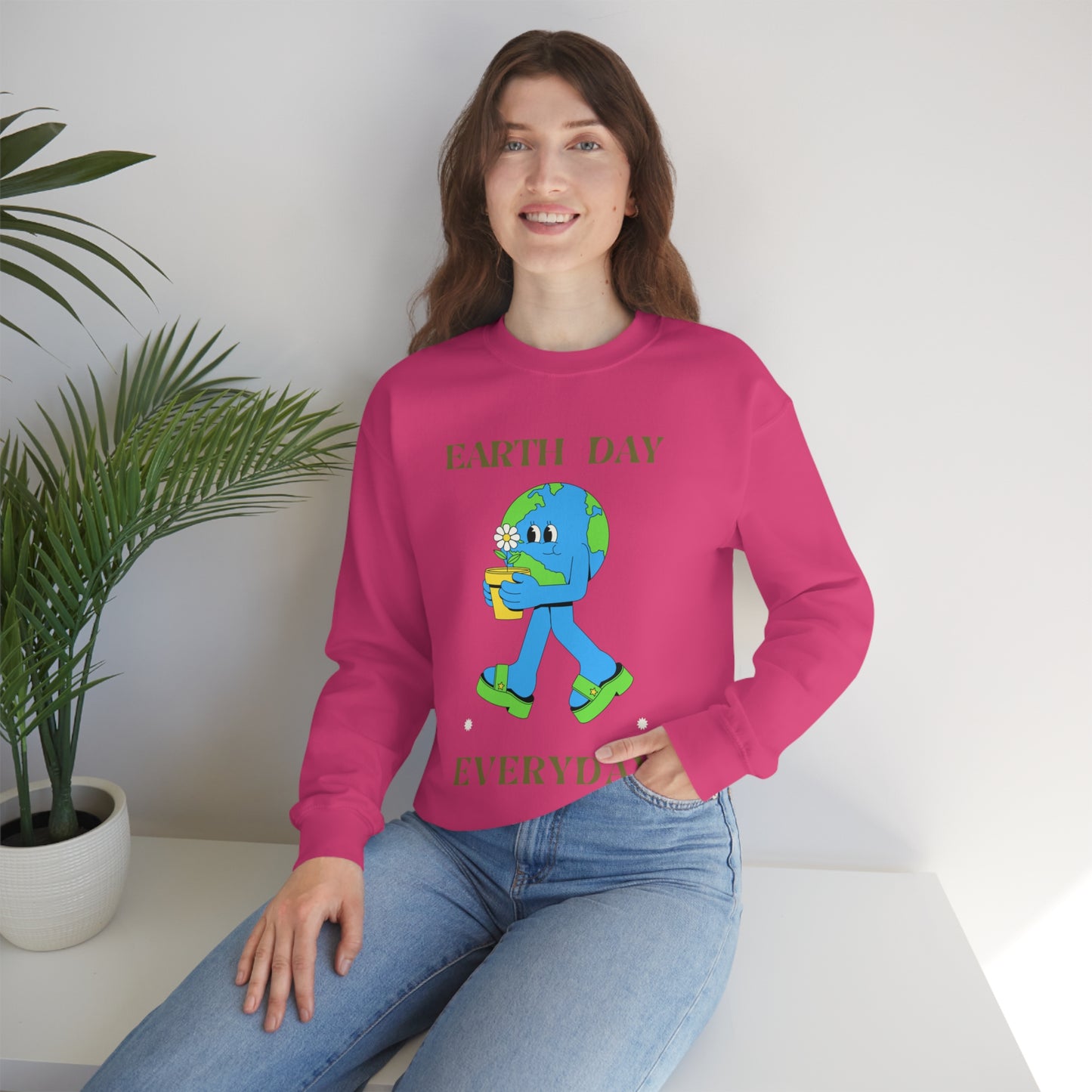 Earth Day Everyday Unisex Crewneck
