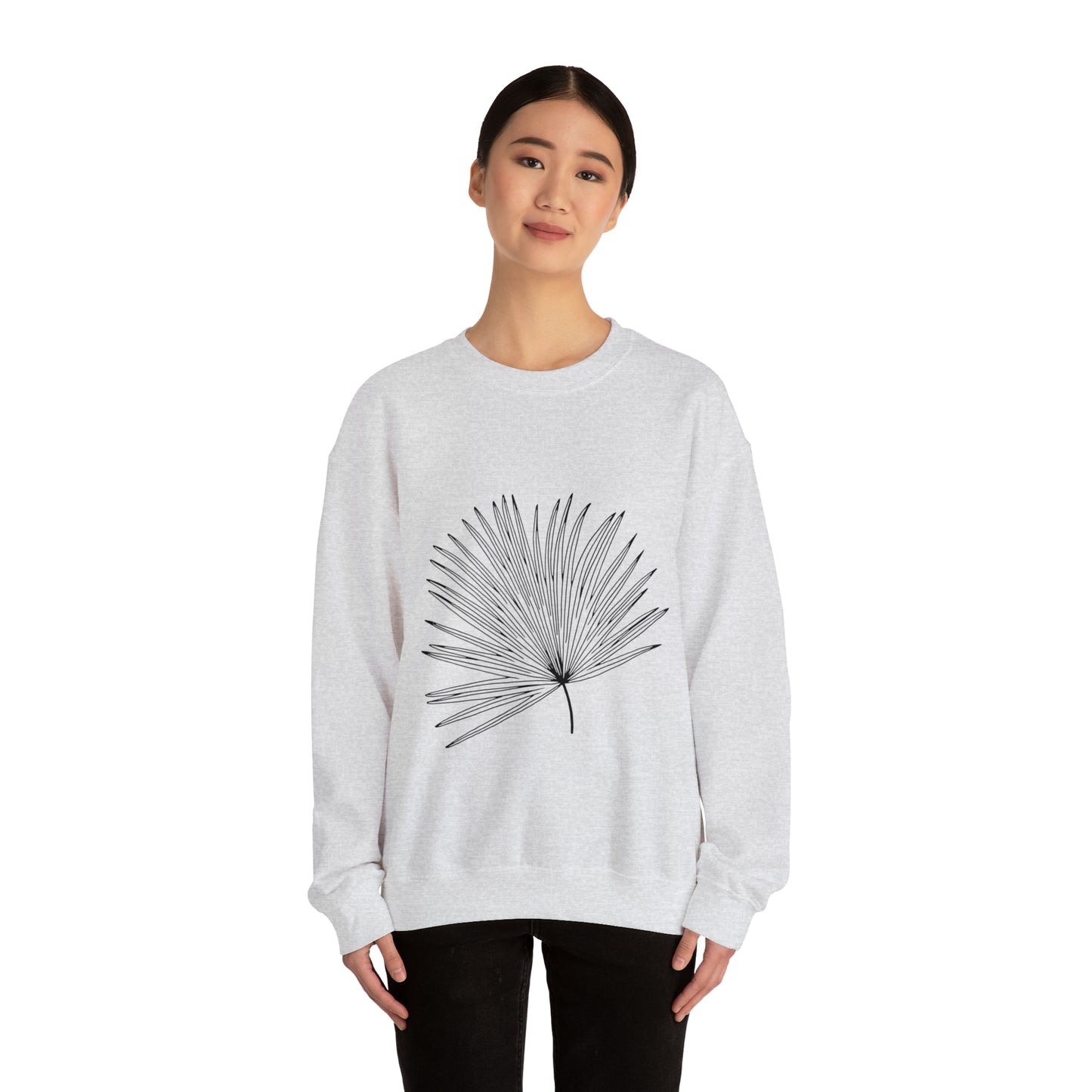 Palm Leaf Unisex Crewneck Sweatshirt