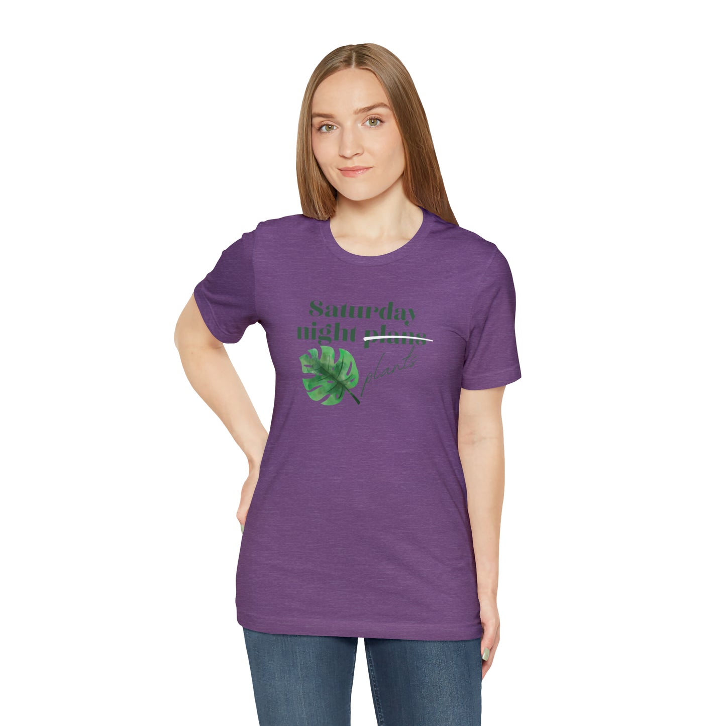 Saturday Night Plants Unisex Jersey Short Sleeve