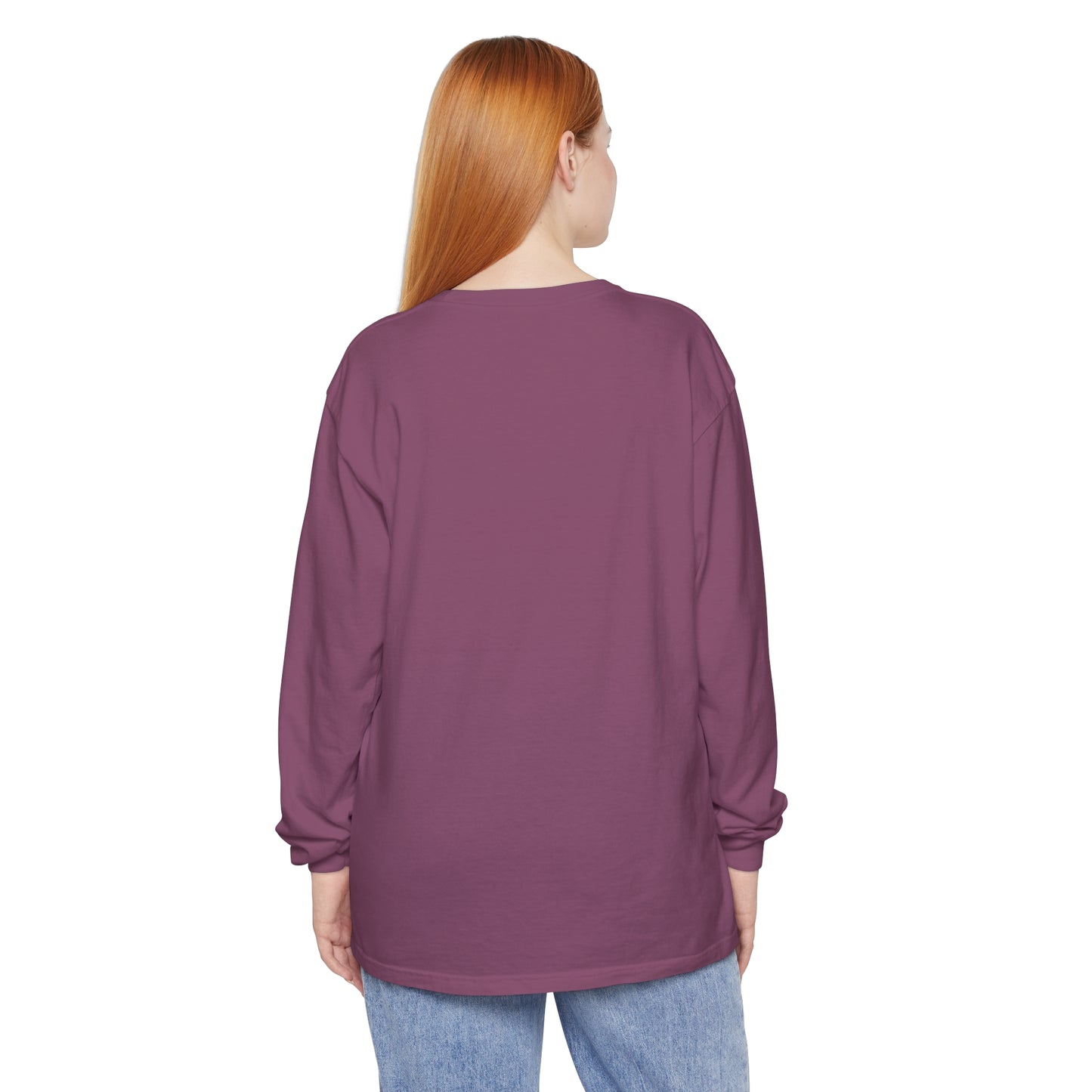 Plants & Cats Are All I Need Unisex Garment-dyed Long Sleeve