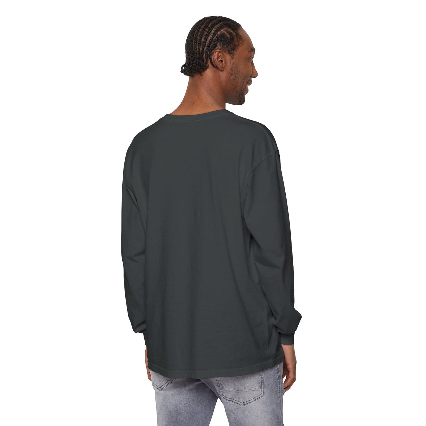 Plants & Cats Are All I Need Unisex Garment-dyed Long Sleeve
