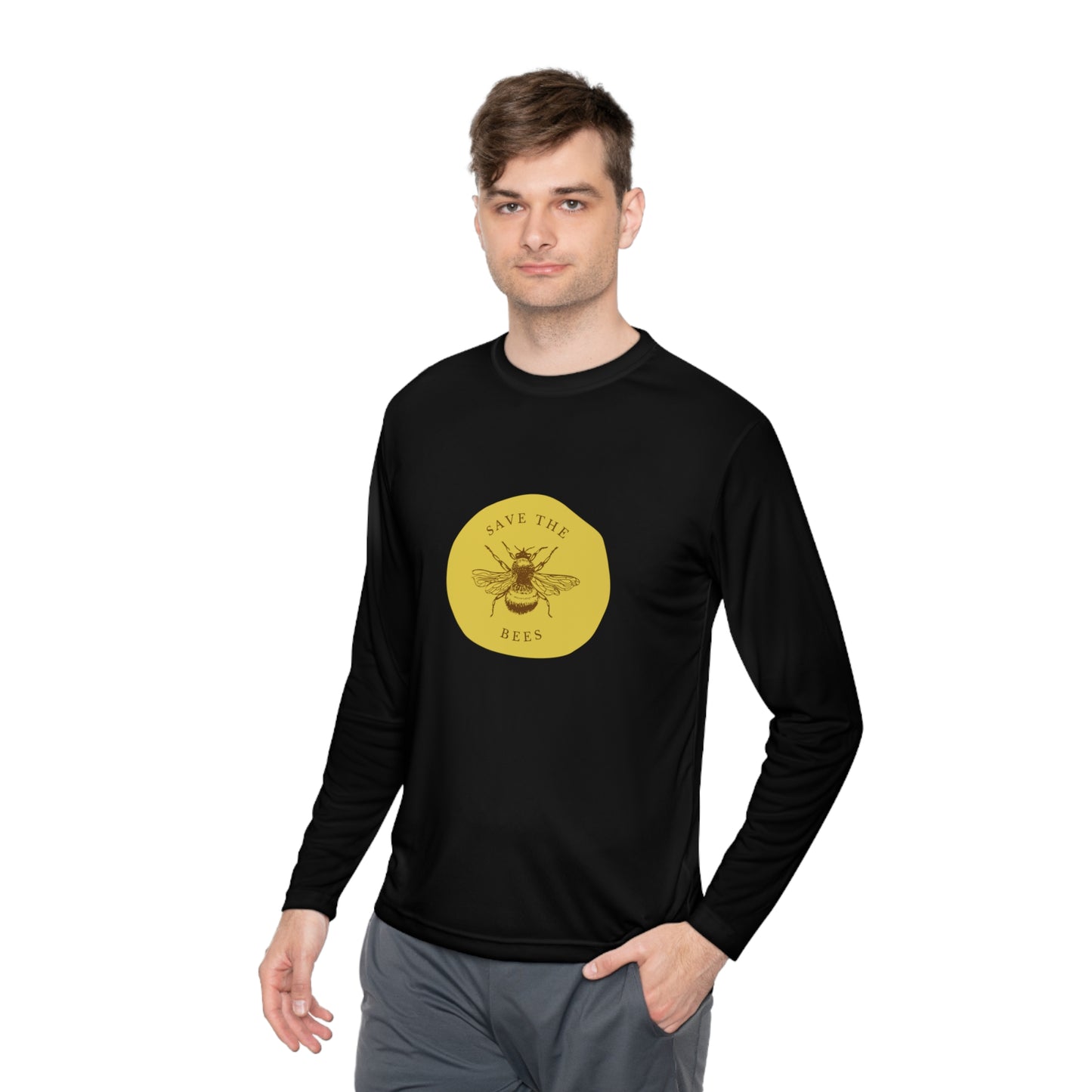 Save The Bees Unisex Lightweight Long Sleeve