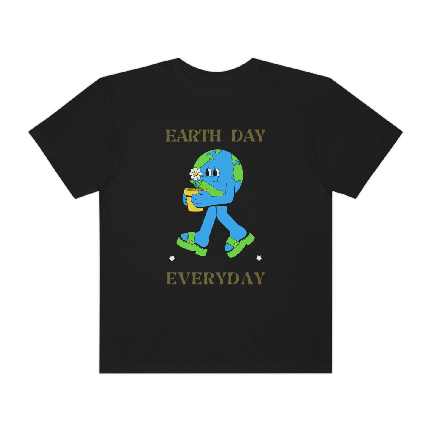 Earth Day Everyday Unisex Garment-Dyed T-shirt