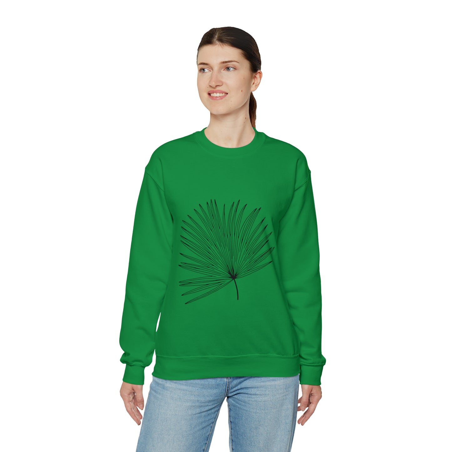 Palm Leaf Unisex Crewneck Sweatshirt
