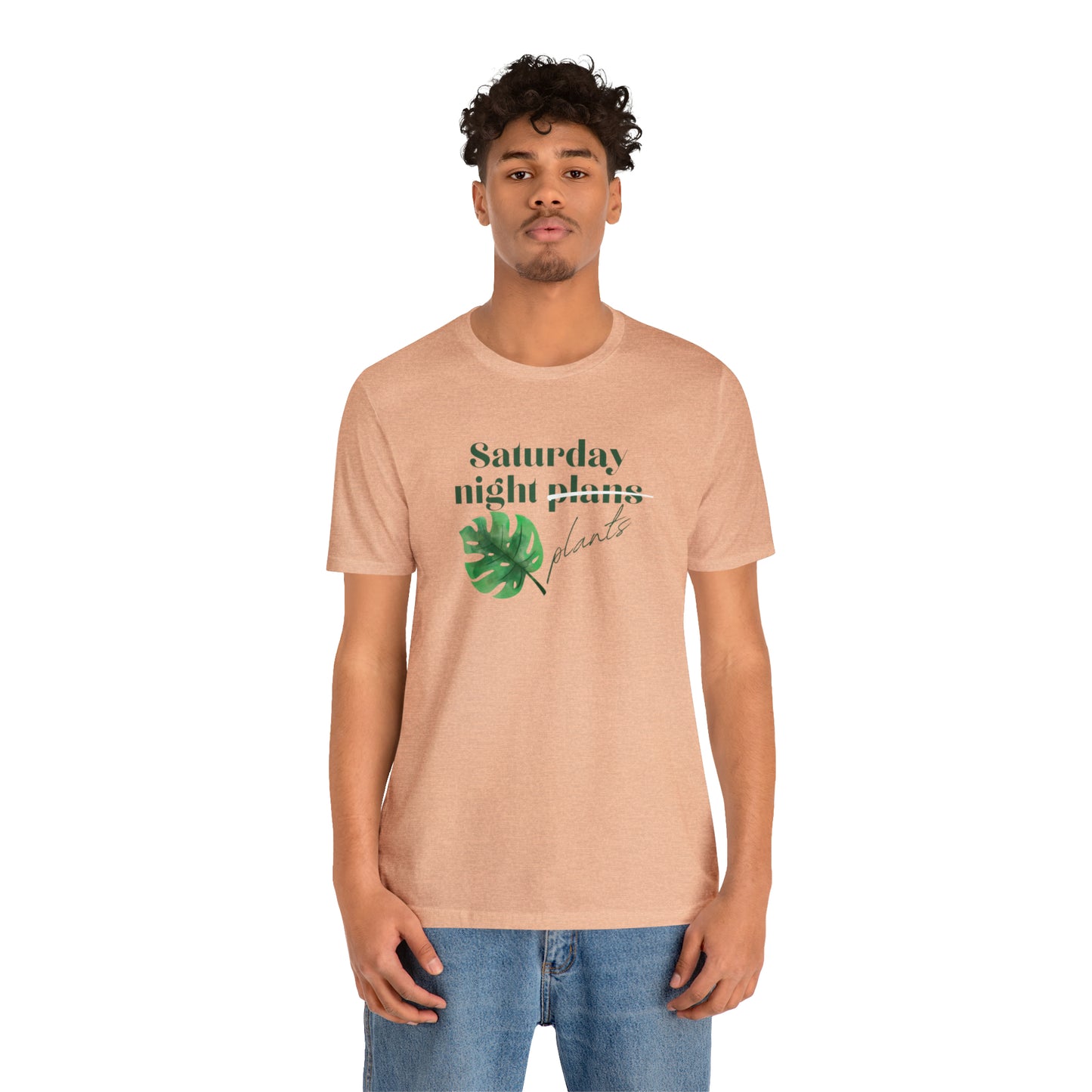 Saturday Night Plants Unisex Jersey Short Sleeve