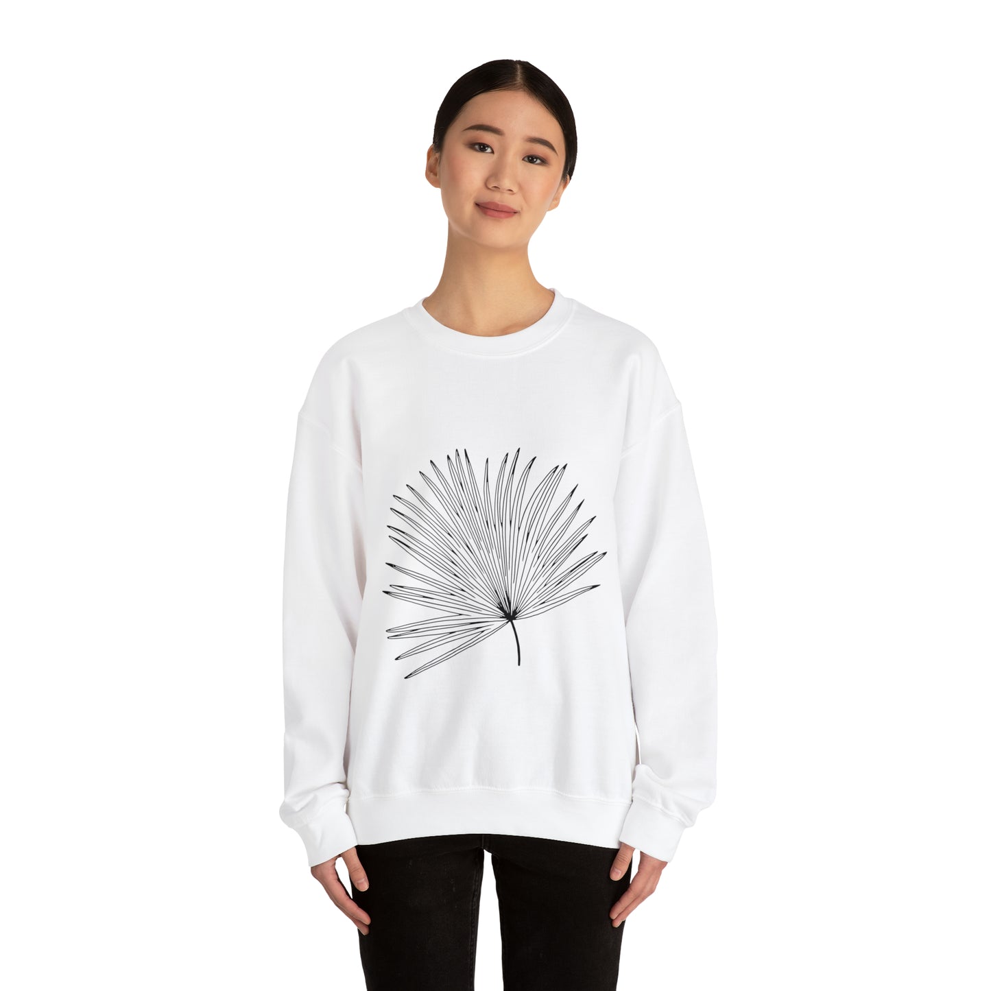 Palm Leaf Unisex Crewneck Sweatshirt