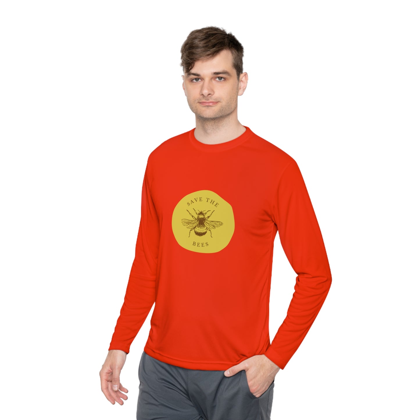 Save The Bees Unisex Lightweight Long Sleeve