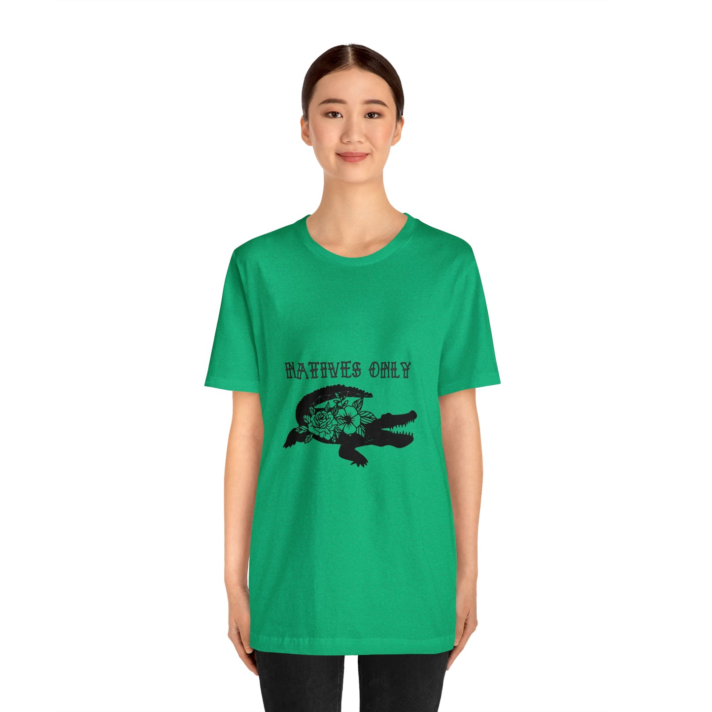 Natives Only Alligator Unisex Jersey Tee