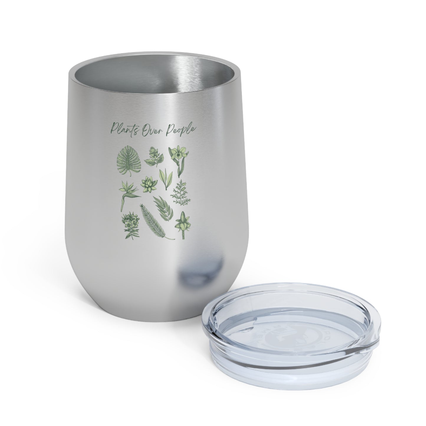 Plants Over People Insulated Wine Tumbler