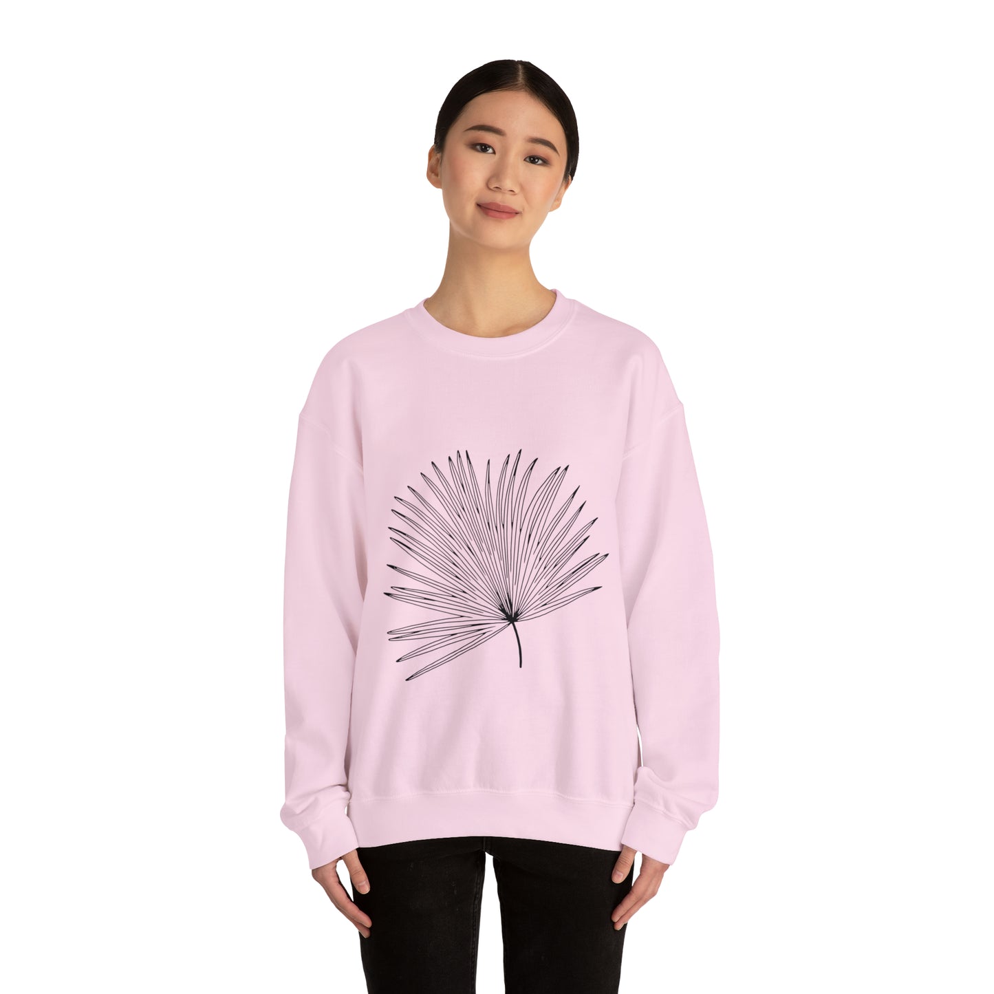 Palm Leaf Unisex Crewneck Sweatshirt