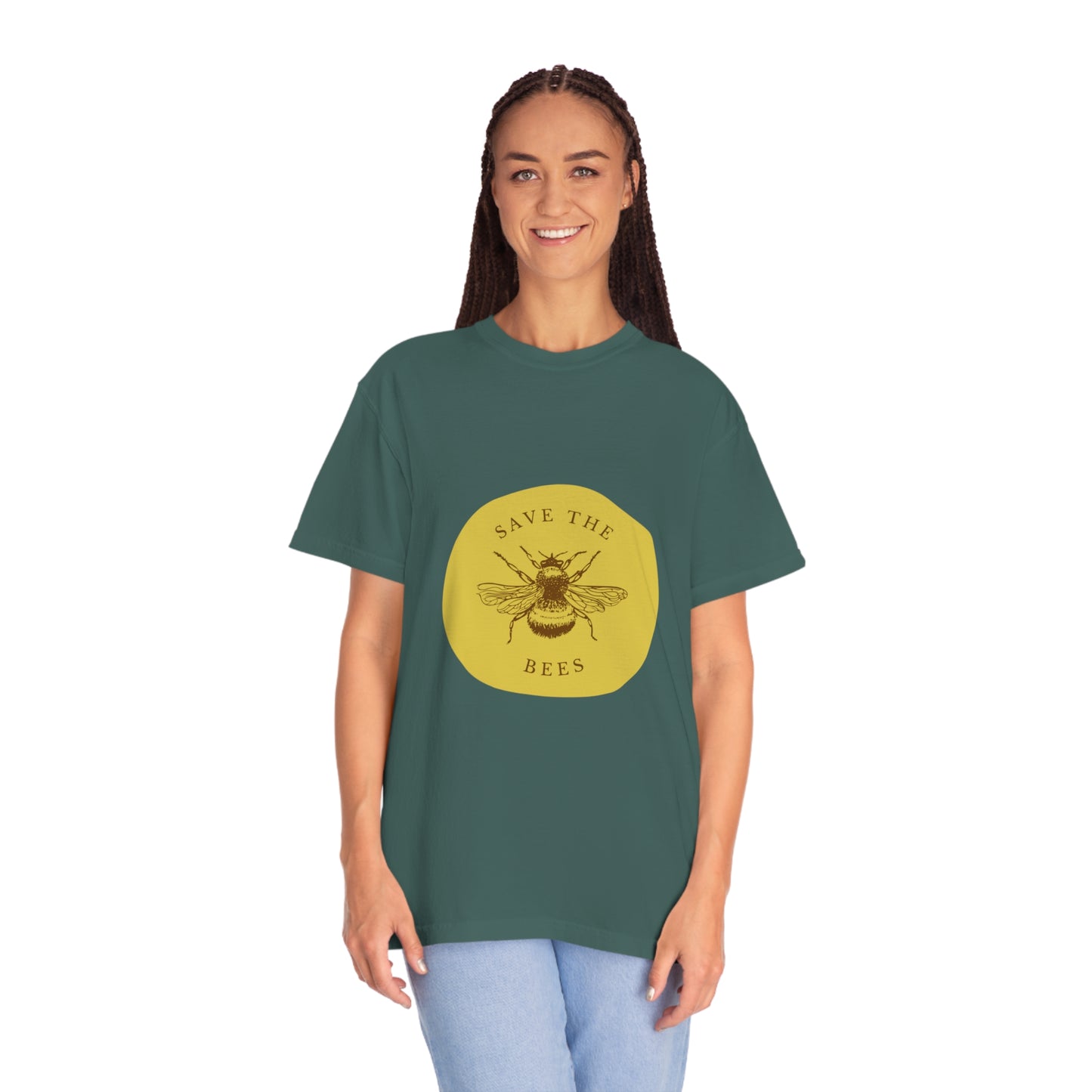 Save The Bees Unisex Garment-Dyed T-shirt