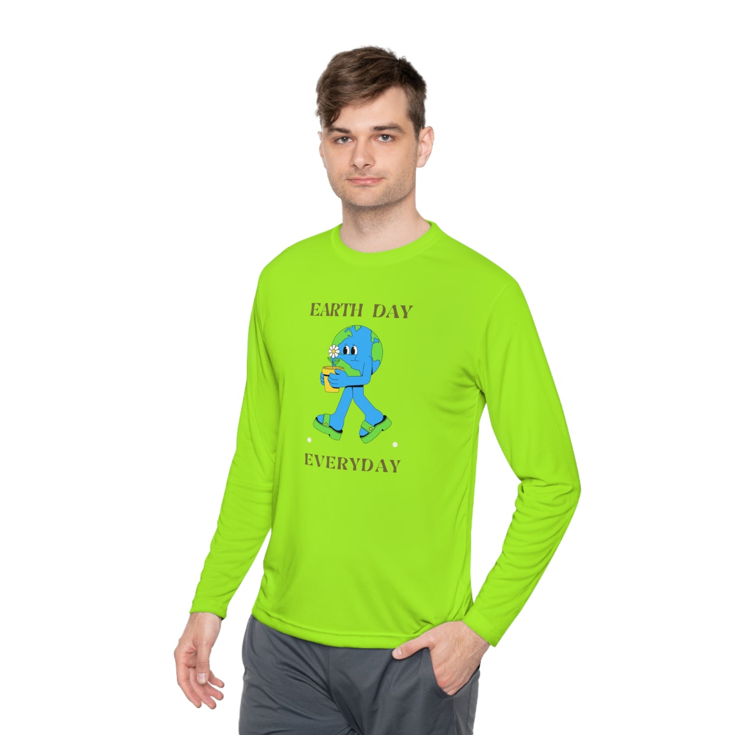 Earth Day Everyday Unisex Lightweight Long Sleeve