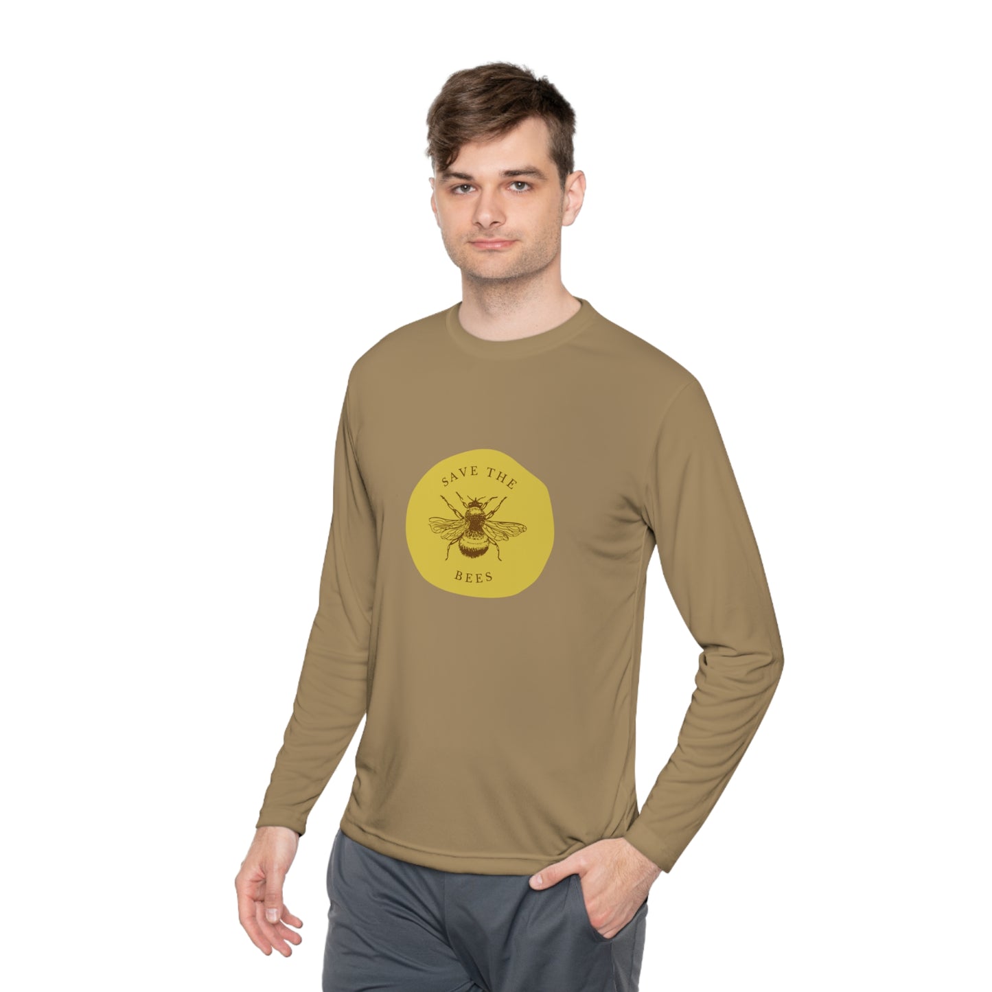 Save The Bees Unisex Lightweight Long Sleeve