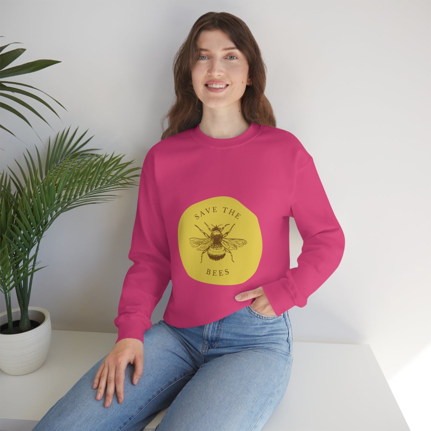 Save The Bees Unisex Crewneck