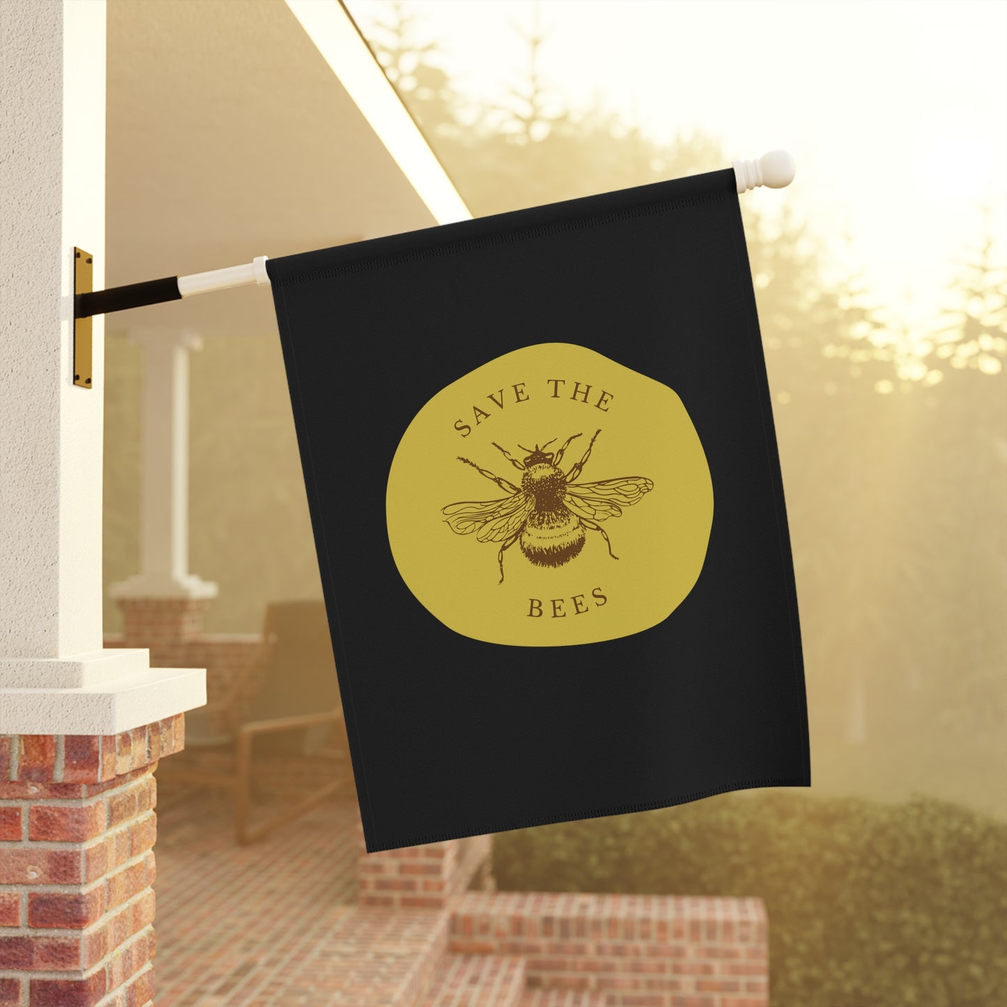 Save The Bees Garden & House Banner