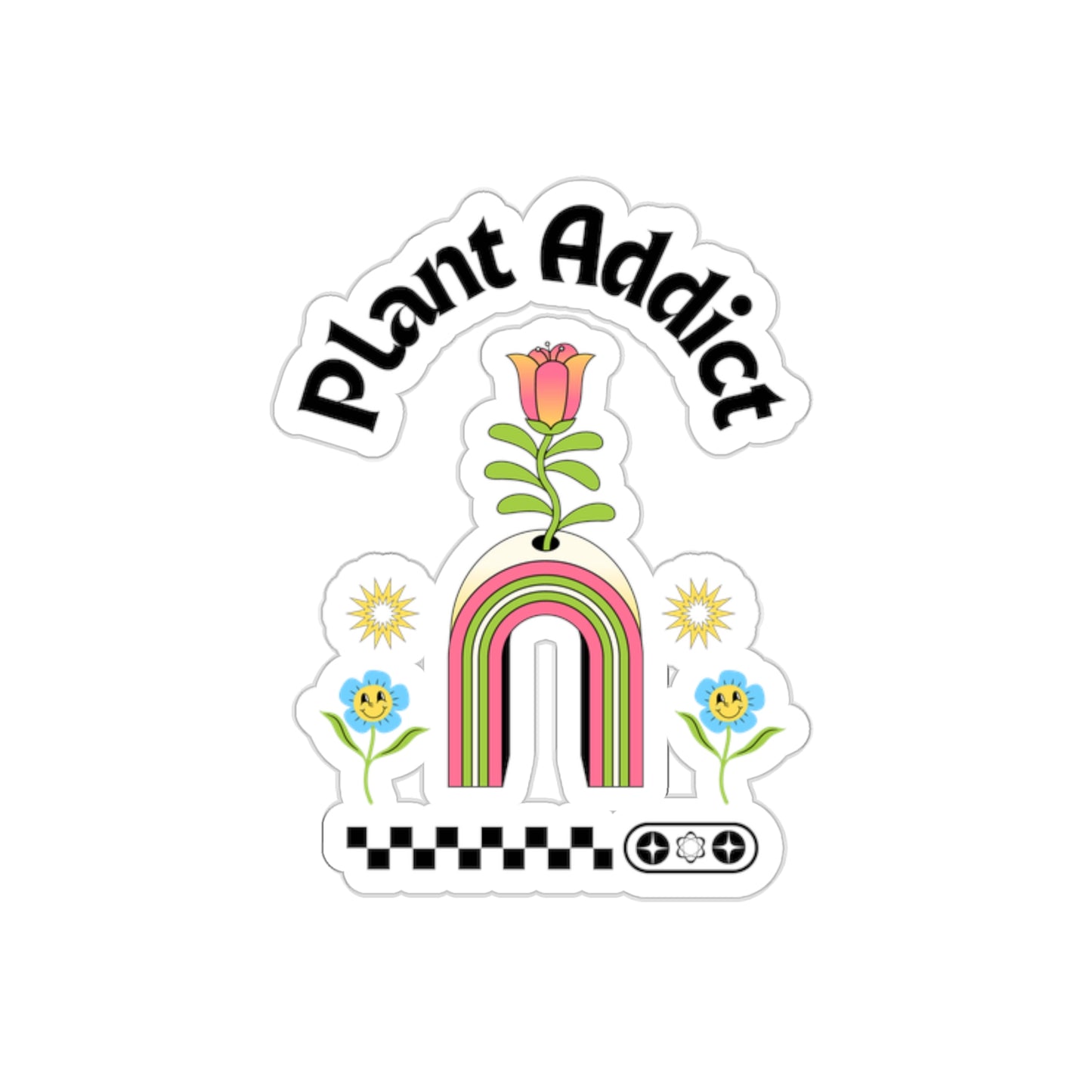 Plant Addict Stickers