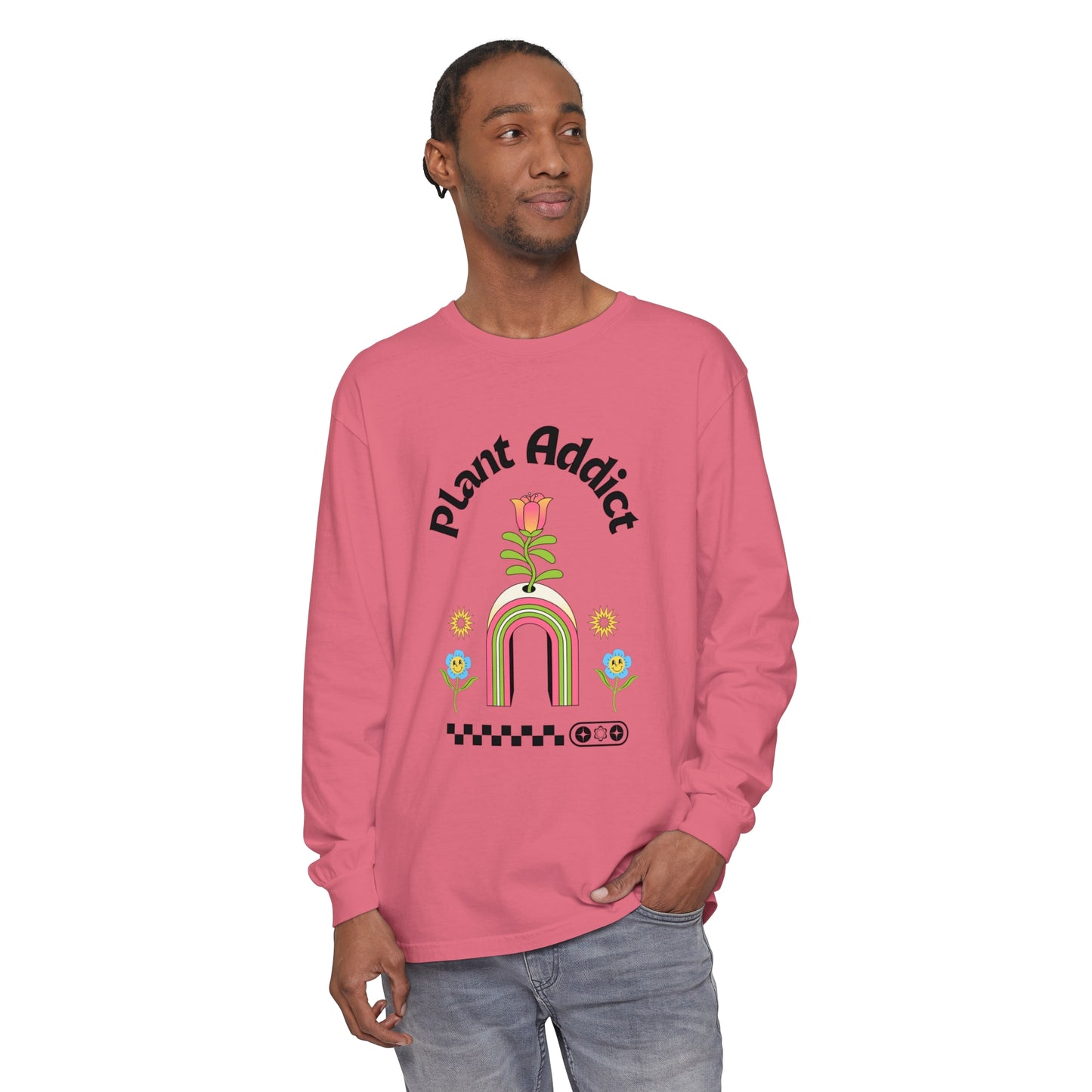 Plant Addict Garment-dyed Long Sleeve