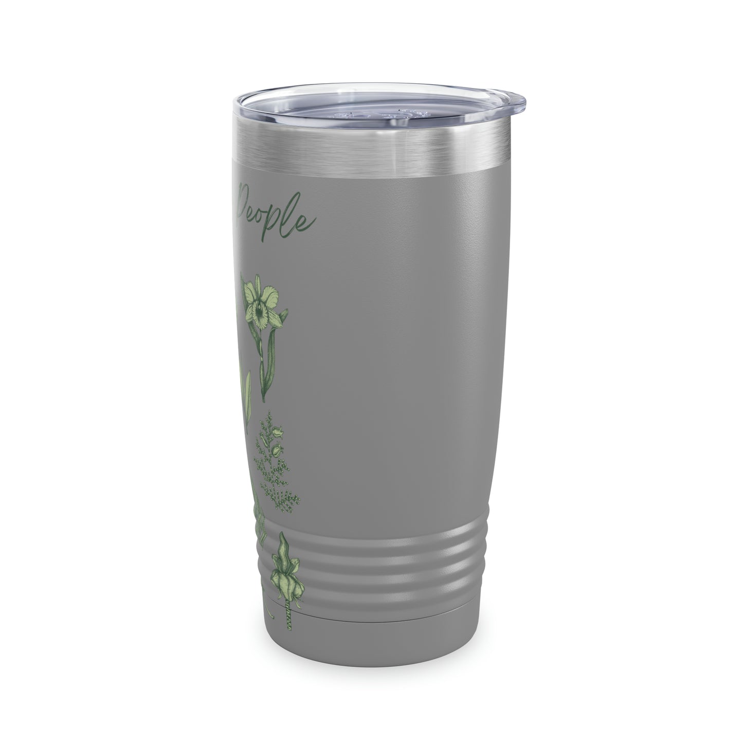 Plants Over People Ringneck Tumbler, 20oz