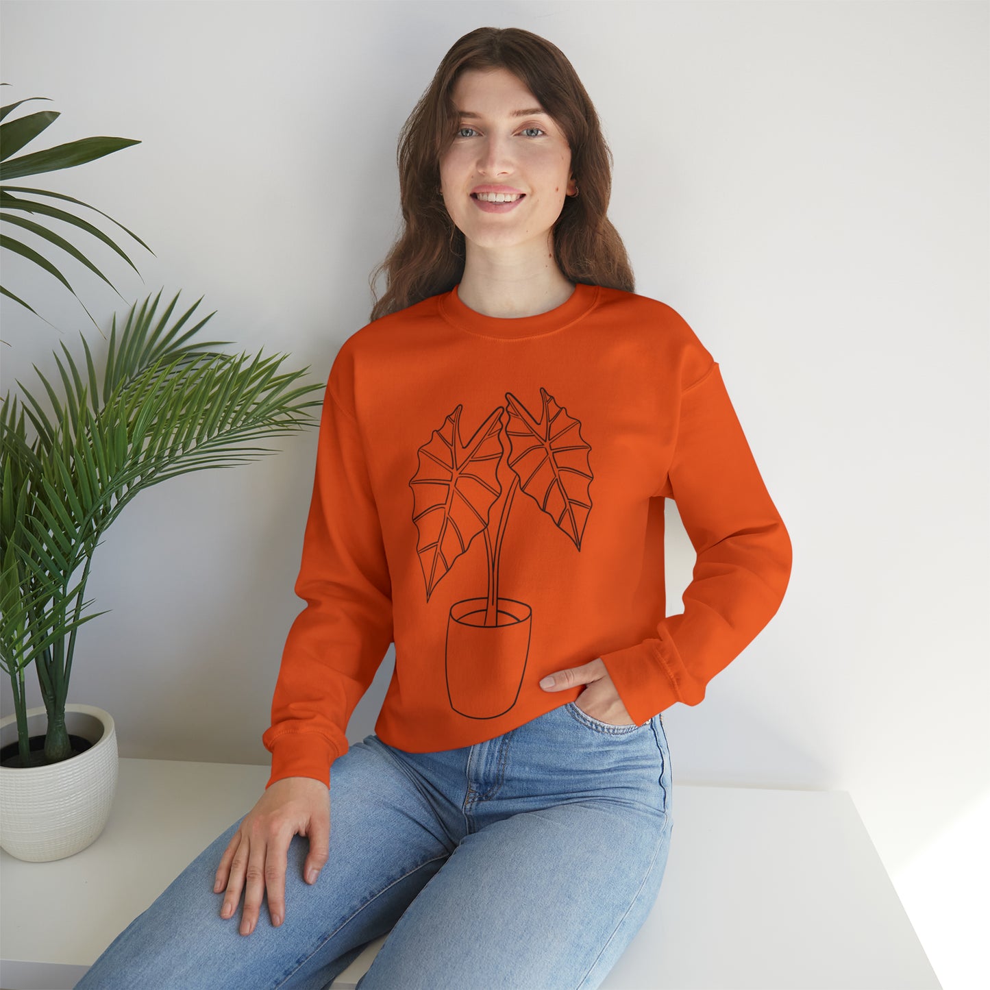 Alocasia Unisex Crewneck Sweatshirt