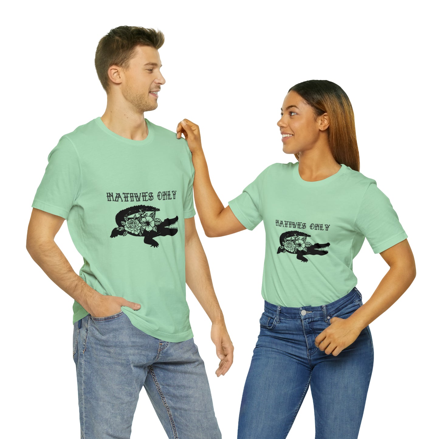 Natives Only Alligator Unisex Jersey Tee
