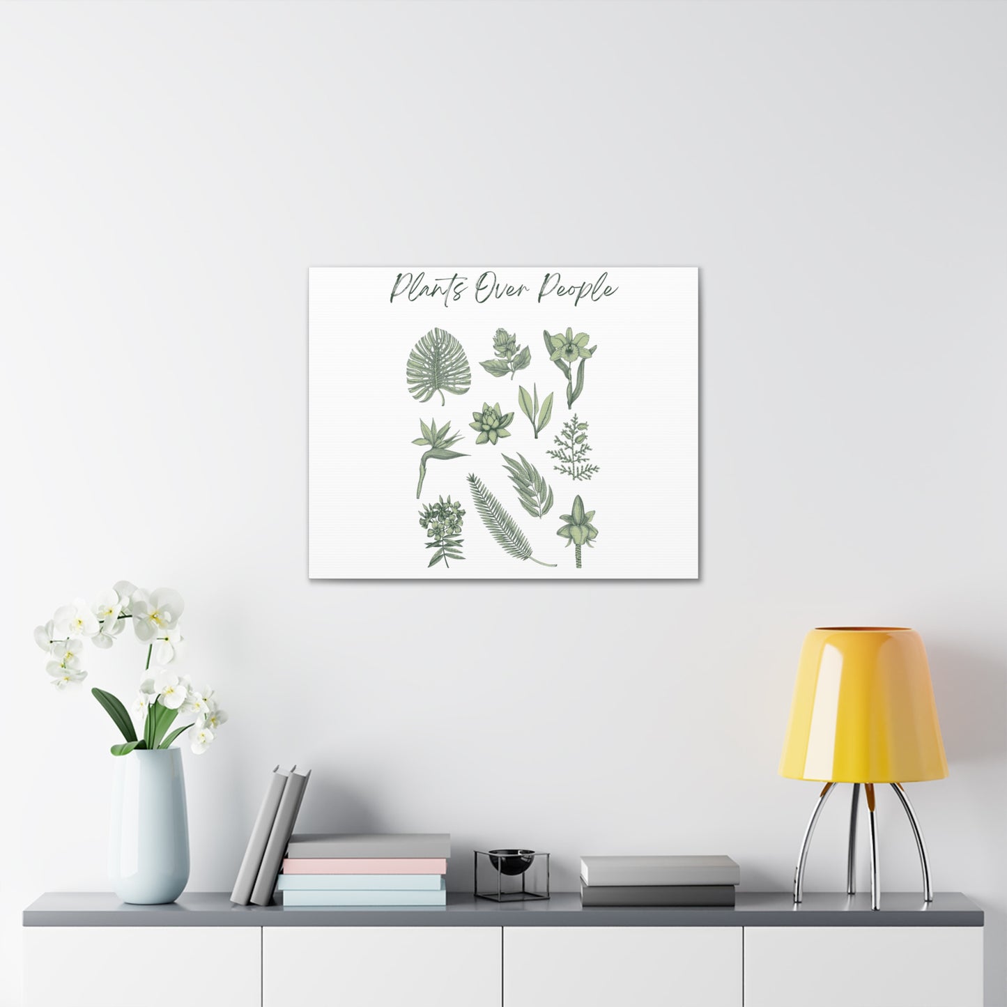 Plants Over People Canvas Gallery Wraps