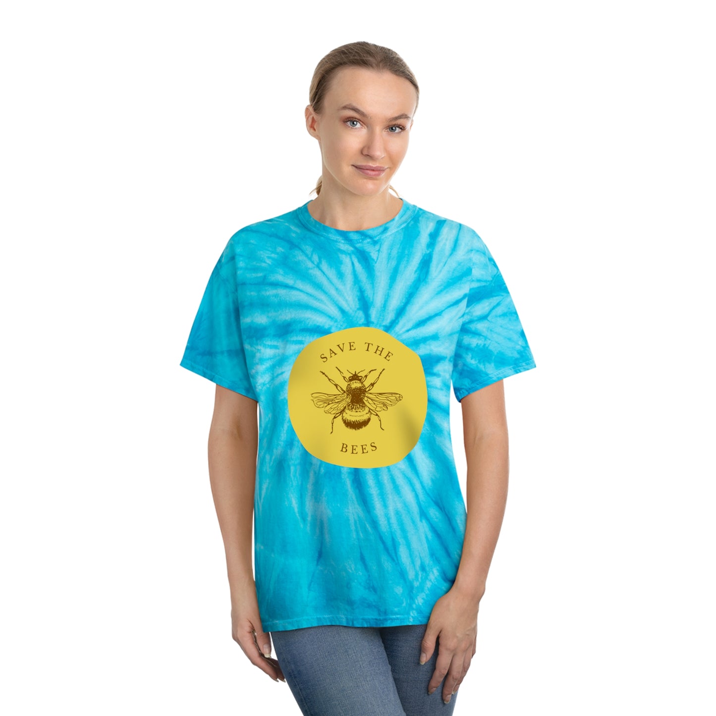 Save The Bees Tie-Dye Tee, Cyclone