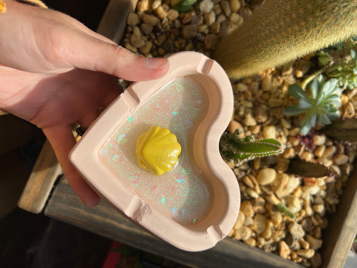 Handmade Sea shell ashtray