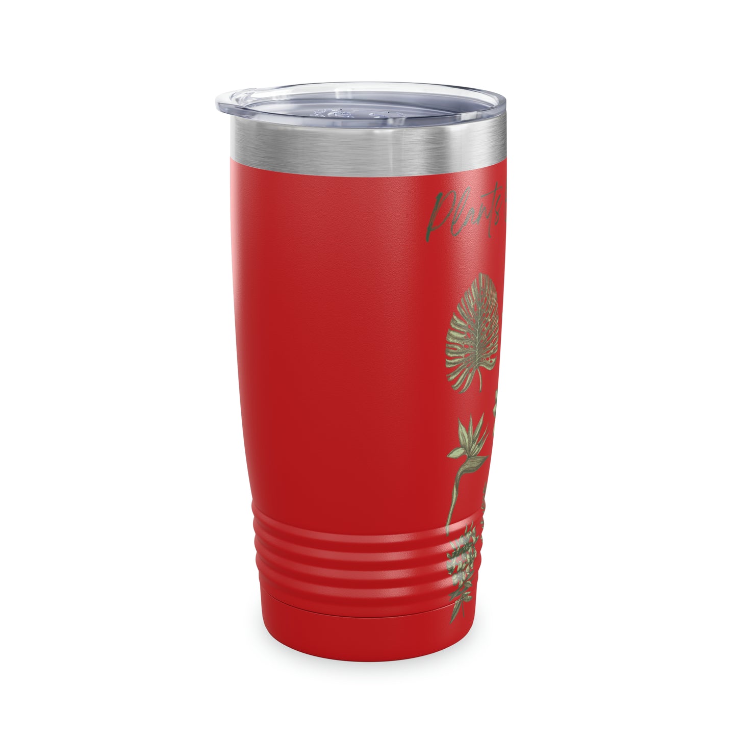 Plants Over People Ringneck Tumbler, 20oz
