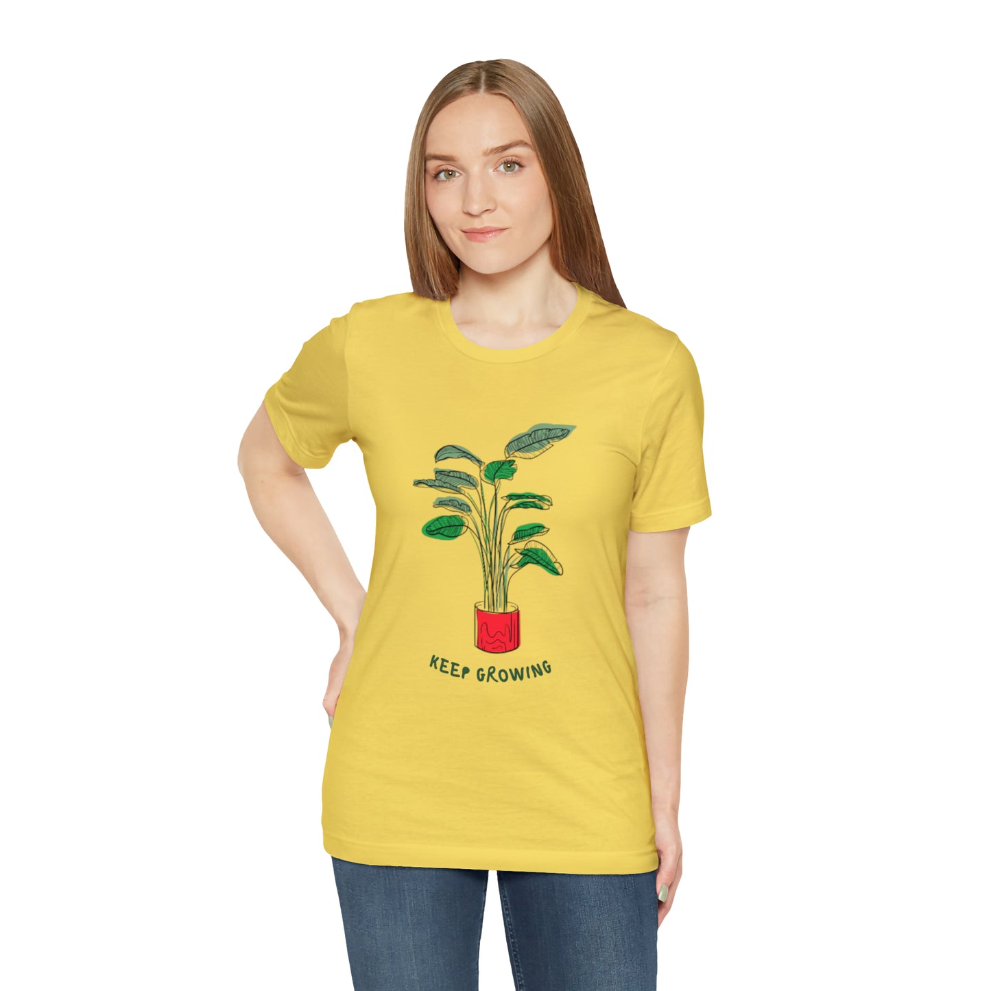 Keep Growing Unisex Jersey Short Sleeve