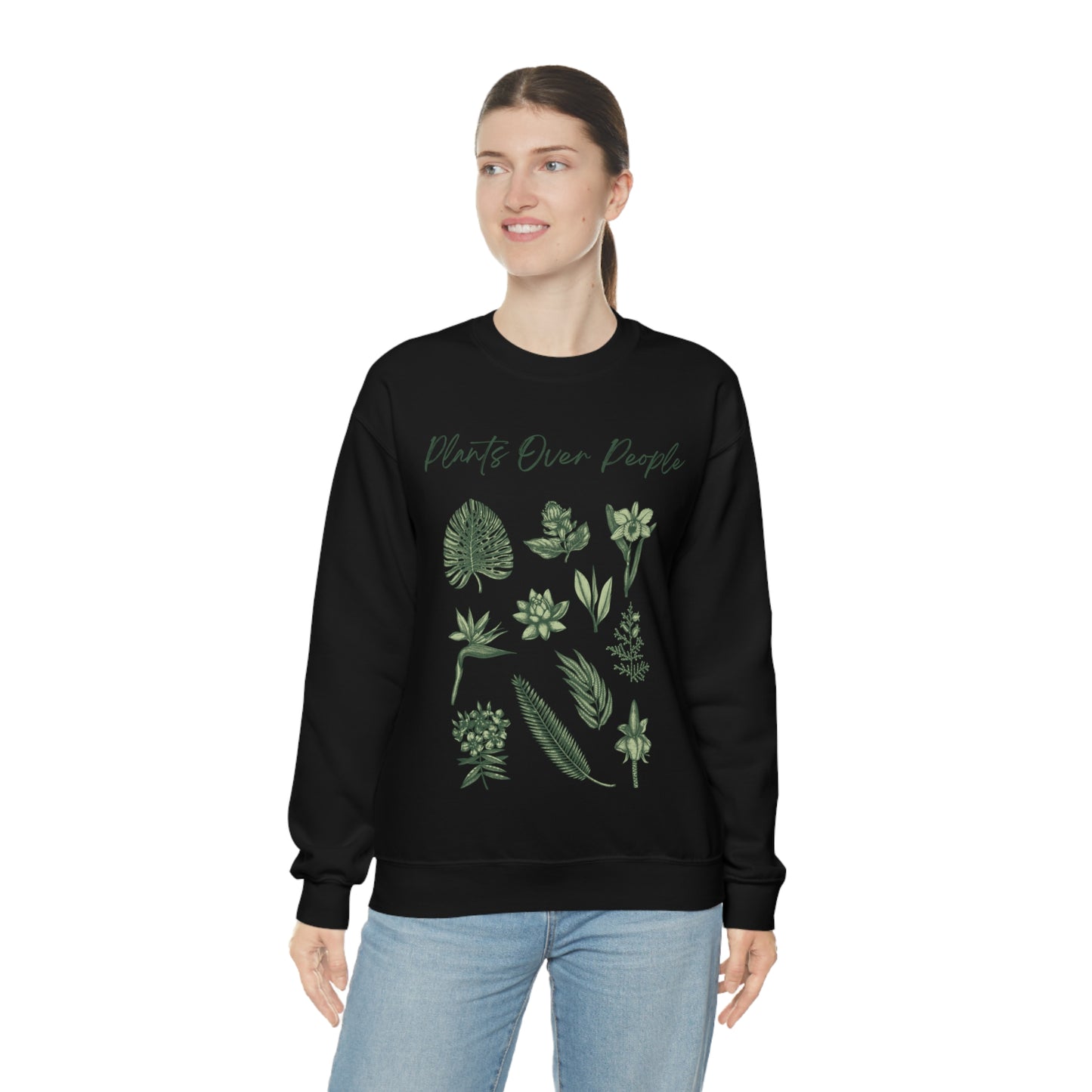 Plants Over People Unisex Crewneck