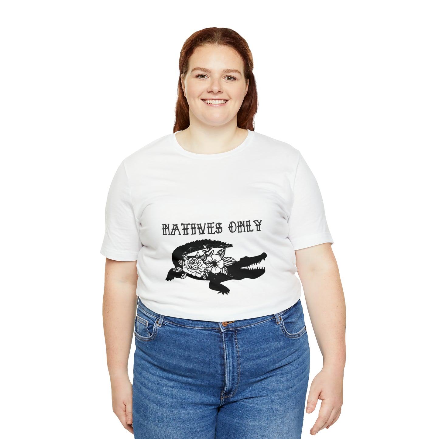 Natives Only Alligator Unisex Jersey Tee